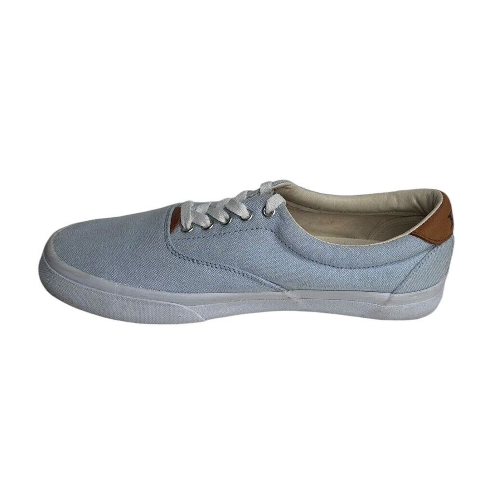 Ralph Lauren POLO RALPH LAUREN Thorton Canvas Blue Oxford Sneakers 8D Size US 8 / EU 41 - 3 Thumbnail