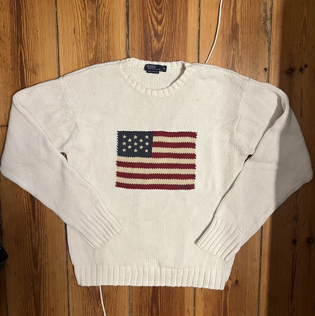 Ralph Lauren × Vintage RARE sweater vintage Ralph Lauren polo 90s Size US L / EU 52-54 / 3 - 1 Thumbnail