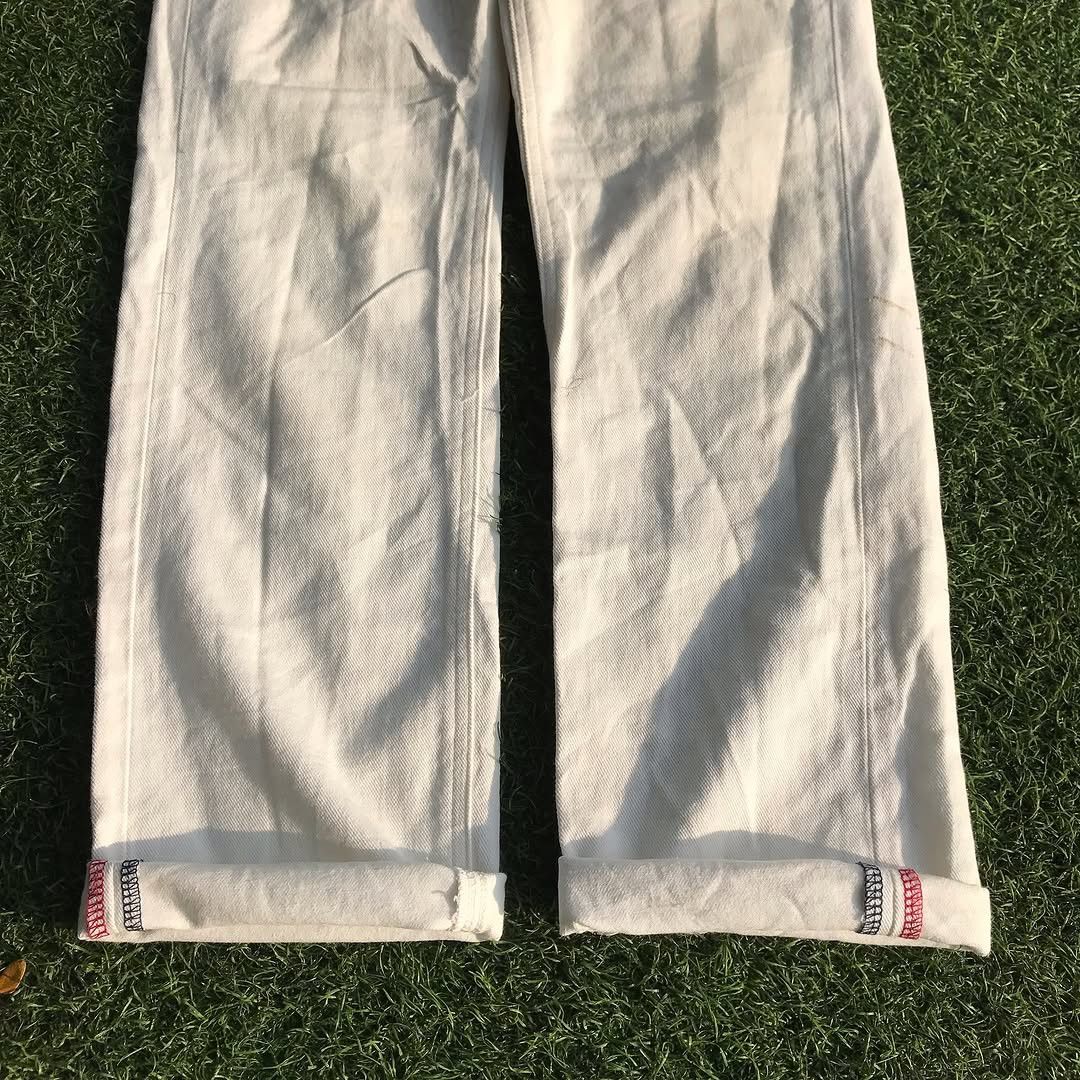 Hysteric Glamour × Jean × Lee Vintage Lee Westerner sanforized x kent in tradition white Size US 28 / EU 44 - 2 Thumbnail