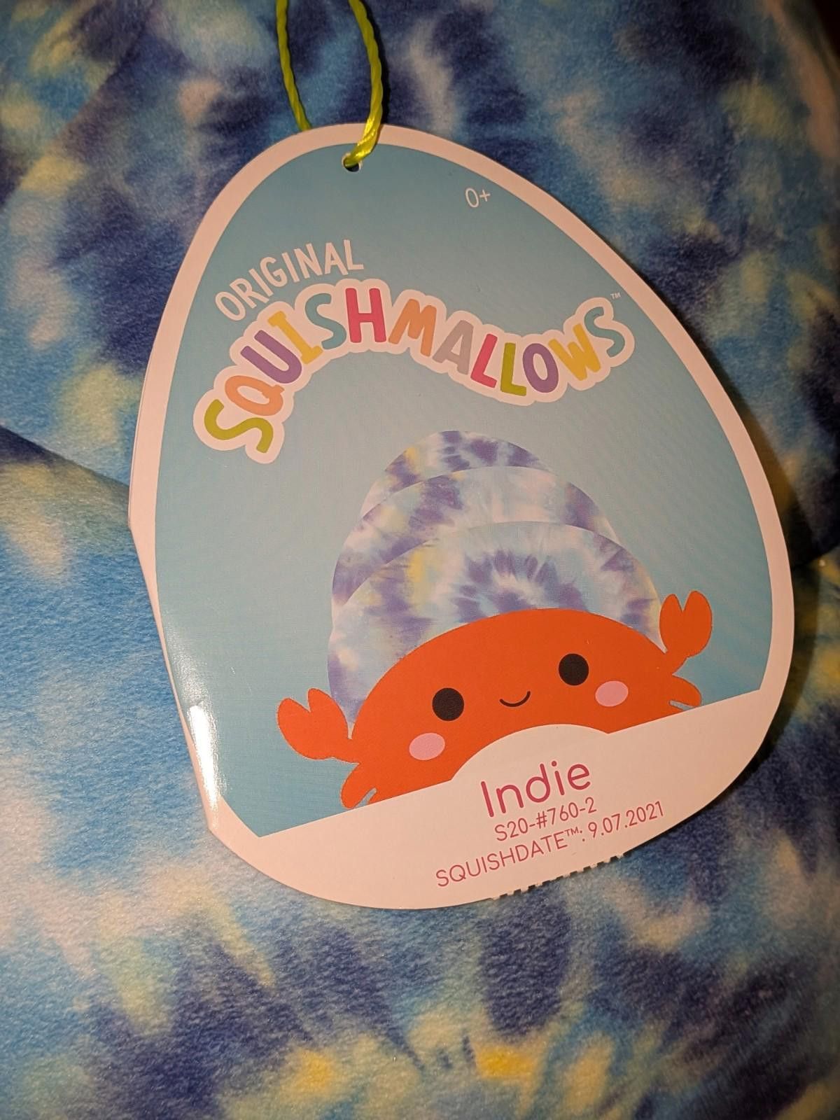 Designer Squishmallows 20" Indie the Hermit Crab Red Plush Doll Size ONE SIZE - 5 Thumbnail