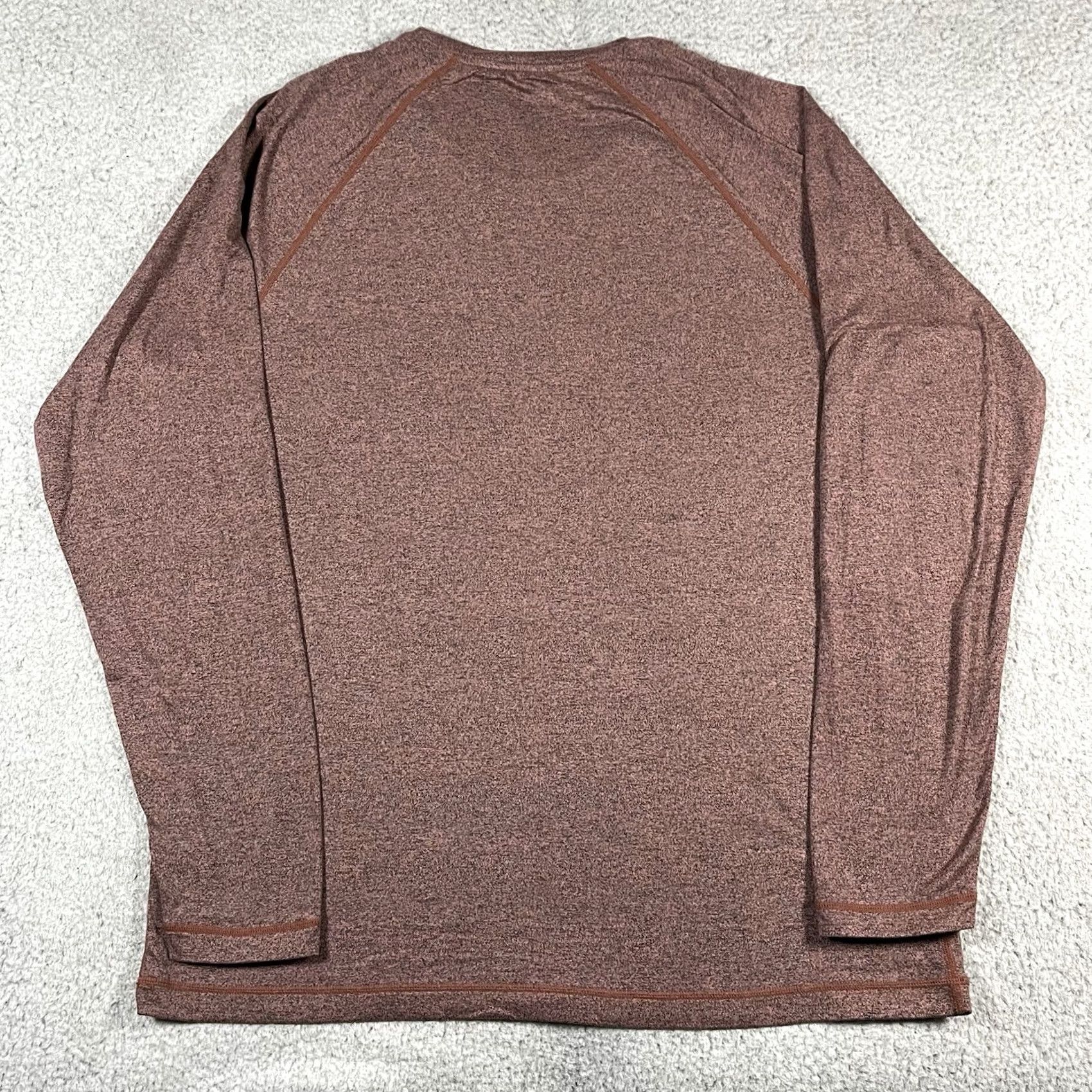 Rhone Rhone Shirt Mens L Red Long Sleeve Athletic Gym Performance Workout Reign Size US L / EU 52-54 / 3 - 6 Thumbnail