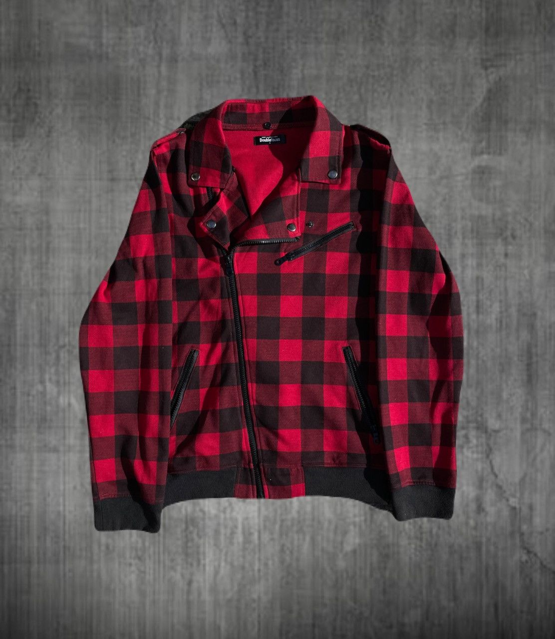 If Six Was Nine 2000s Japanese archive Multi Gimmic Check Jacket Y2K Punk Size US S / EU 44-46 / 1 - 1 Thumbnail