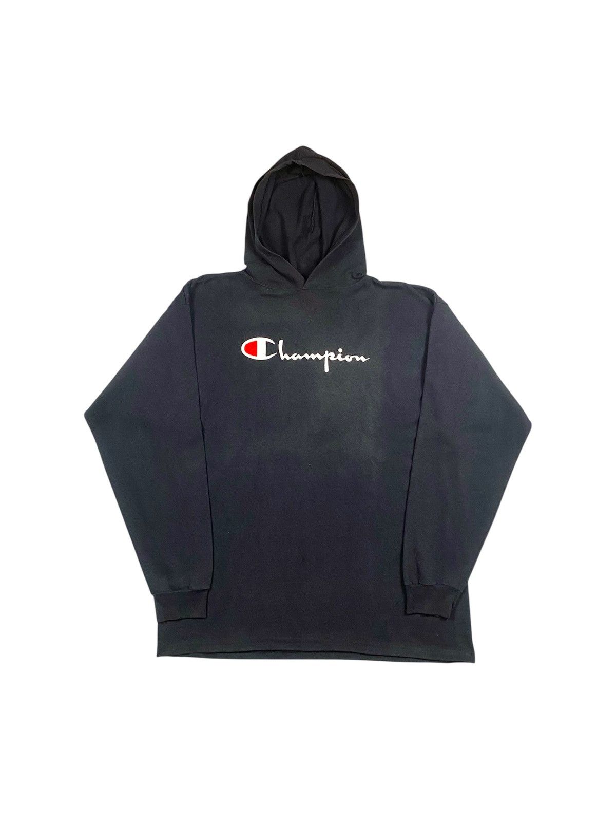 Champion Vintage 90s Champion Script Spellout Pullover Size US L / EU 52-54 / 3 - 1 Thumbnail