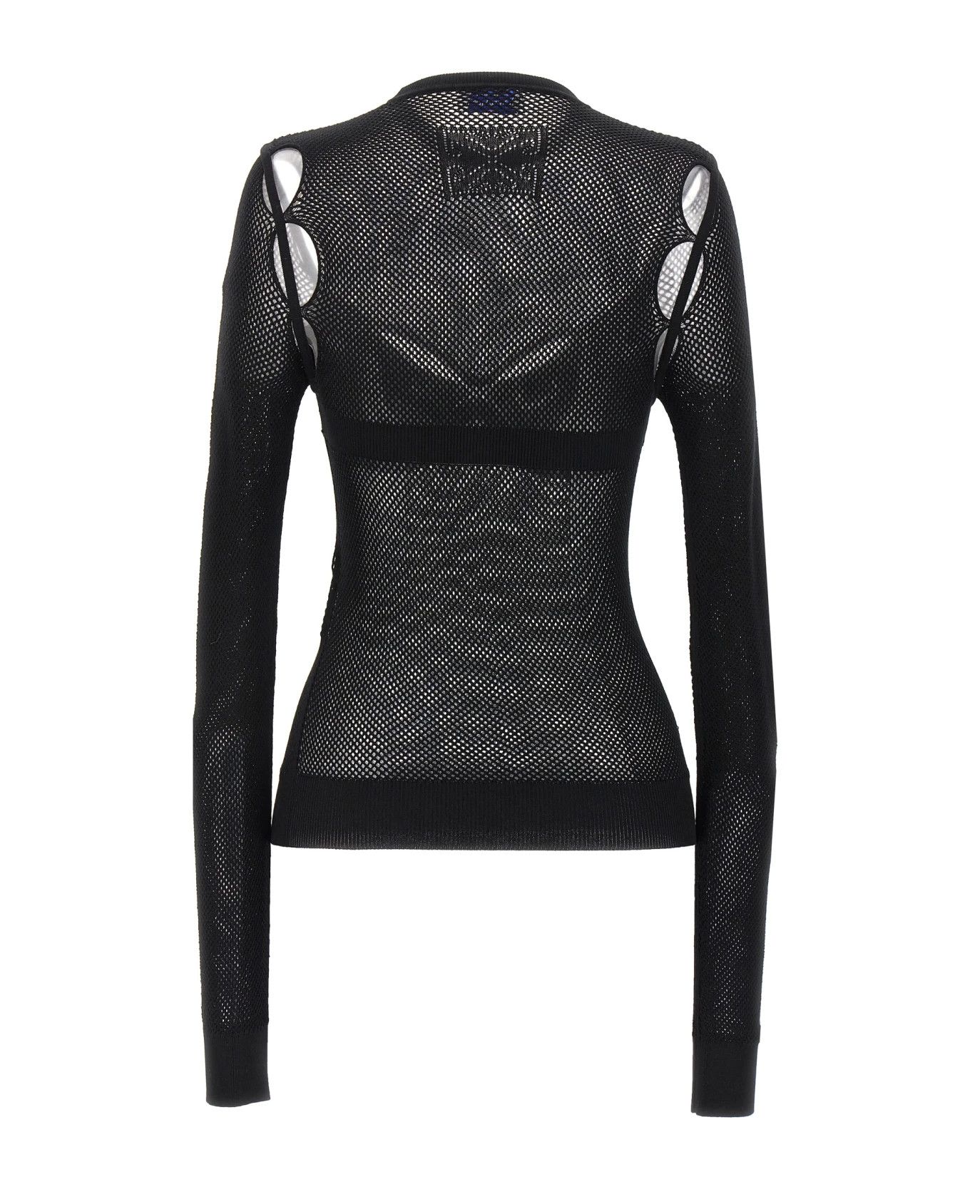 Off-White o1y1225 Crewneck Sweater in Black Size XS / US 0-2 / IT 36-38 - 2 Thumbnail