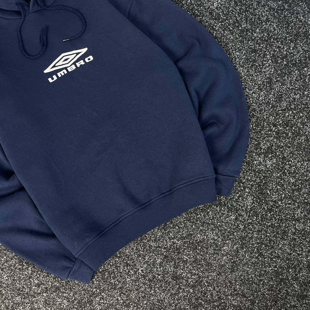 Umbro Umbro Vintage Hoodie 90s Big Embroidered Logo Baggy Fit Size US XS / EU 42 / 0 - 3 Thumbnail