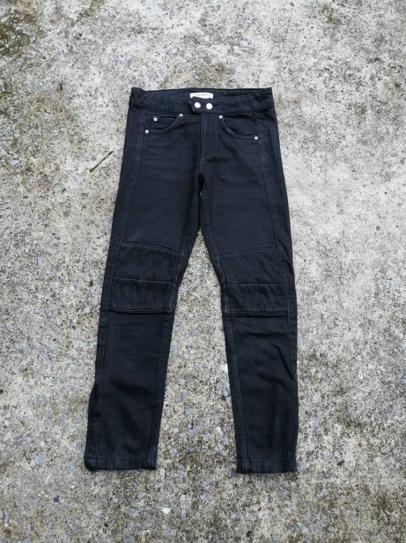 H&M × Isabel Marant Isabel Marant H&M Riders Black Jeans Size US 27 - 1 Thumbnail