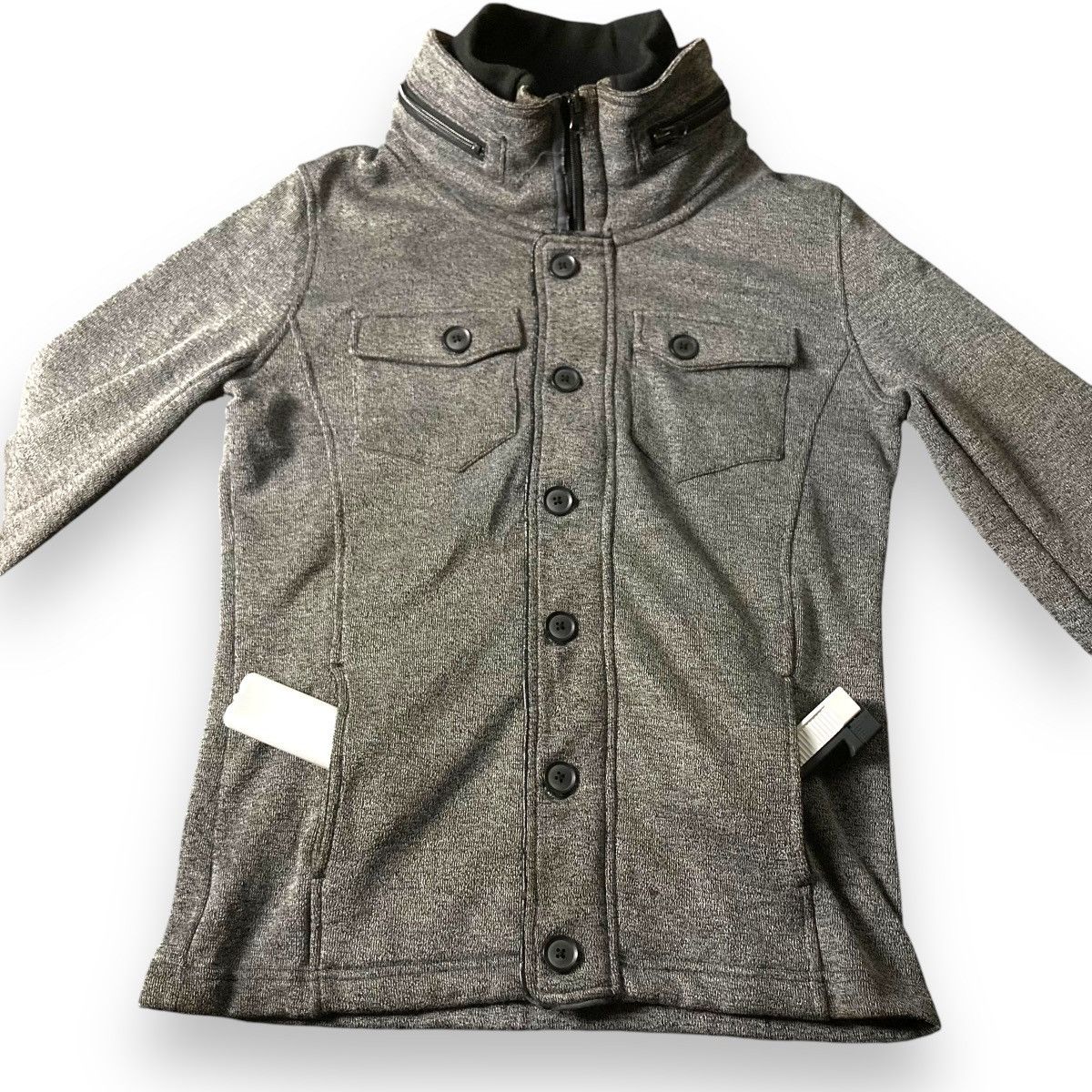 Le Grande Bleu (L.G.B.) 🇯🇵 LOUIS CHAVLON BUTTON UP ZIPPER JACKET Size US L / EU 52-54 / 3 - 8 Thumbnail