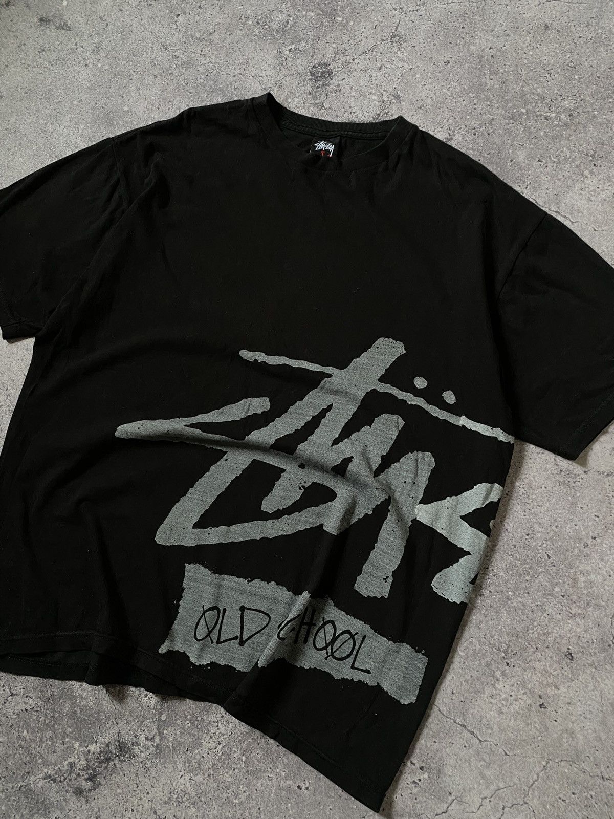 Stussy × Vintage Vintage Stussy Overprinted Big Logo Very Rare Size US L / EU 52-54 / 3 - 3 Thumbnail