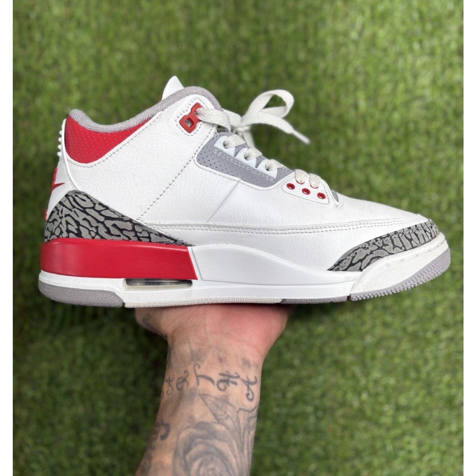 Jordan Brand Air Jordan 3 Retro Mid ' Fire Red ' | EXCELLENT CONDITION! Size US 8 / EU 41 - 11 Thumbnail