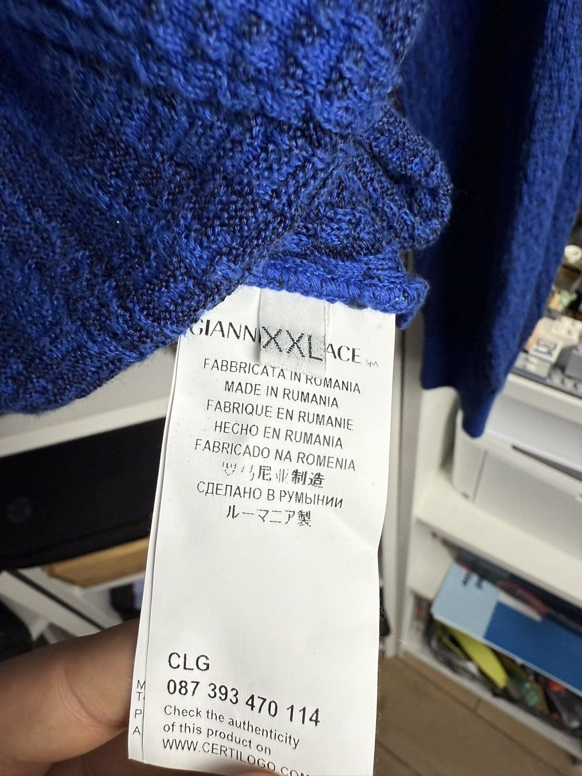 Designer × Versace Versace collection knitted sweater XXL designer old money Size US XXL / EU 58 / 5 - 6 Thumbnail