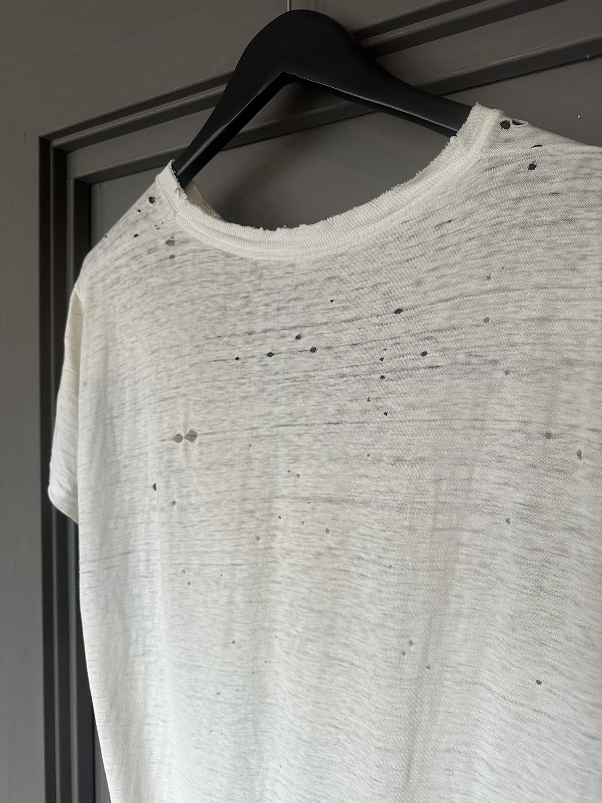 Vintage 50’s thrashed/shredded single stitch tee Size US L / EU 52-54 / 3 - 5 Thumbnail
