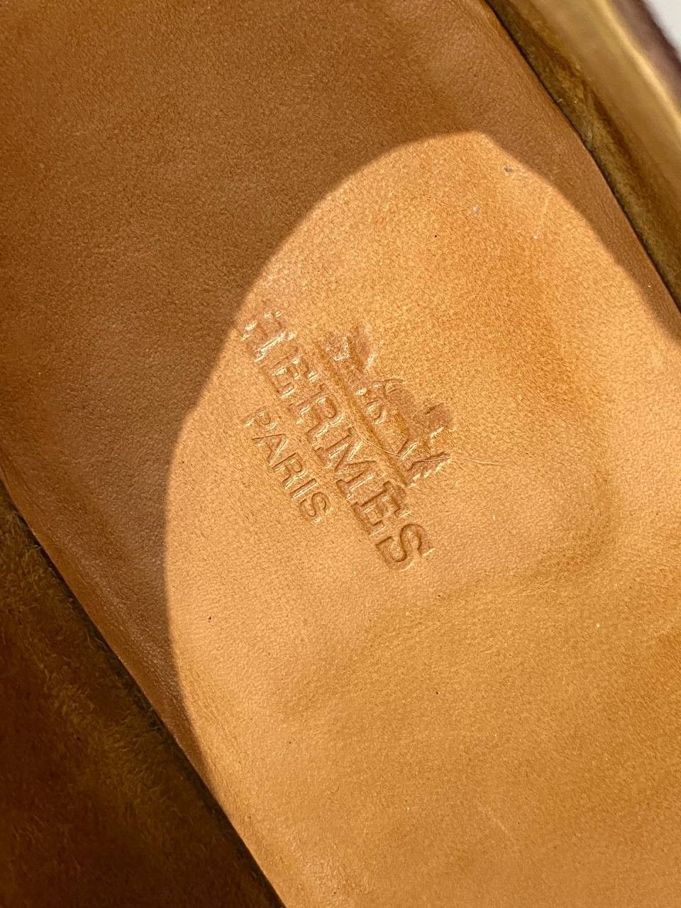 Hermes Hermes Oxford Leather Lace Up Flats Classic Formal Shoes Size US 11 / EU 44 - 8 Thumbnail