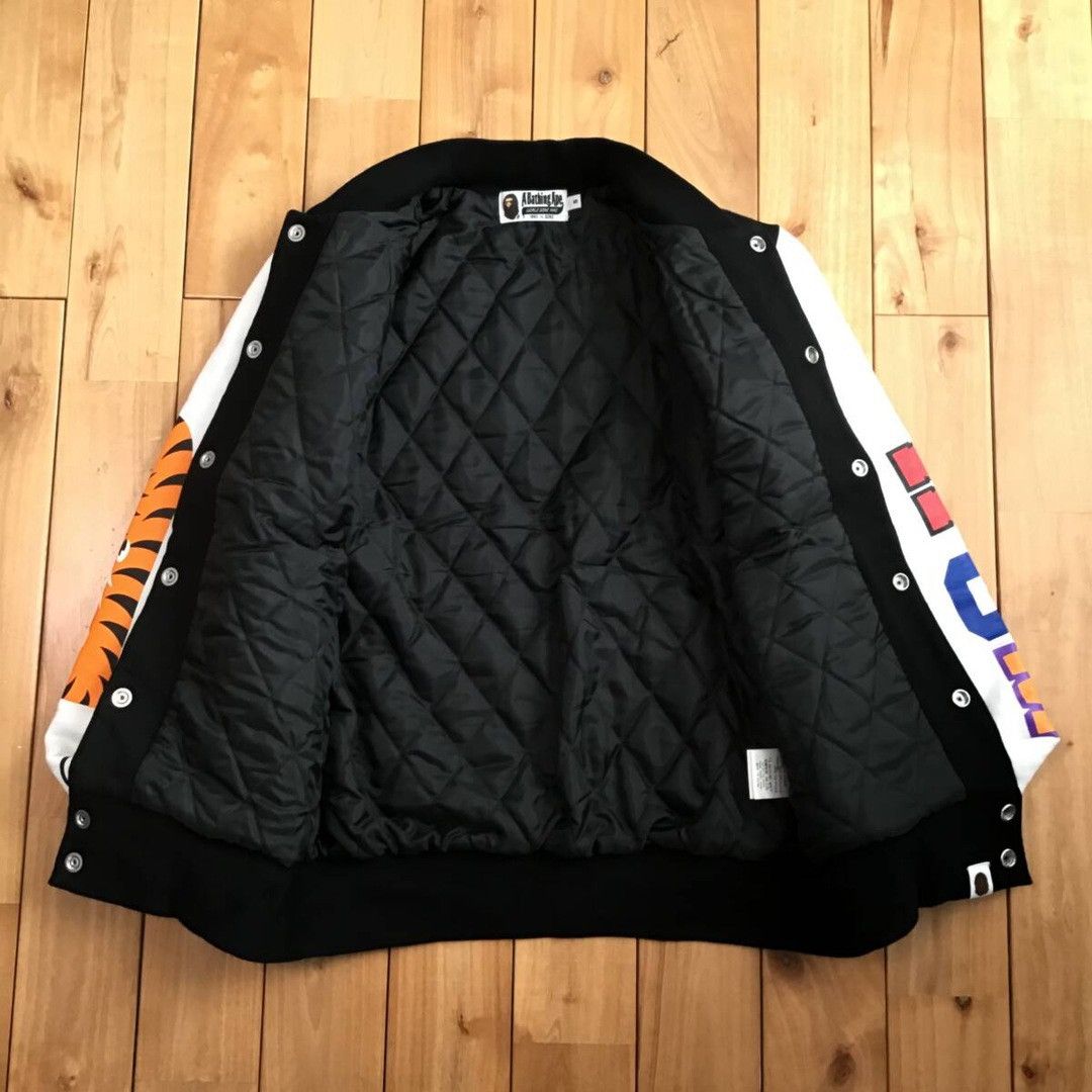 Bape BAPE SHARK SWEAT VARSITY JACKET a bathing ape Size US S / EU 44-46 / 1 - 5 Thumbnail