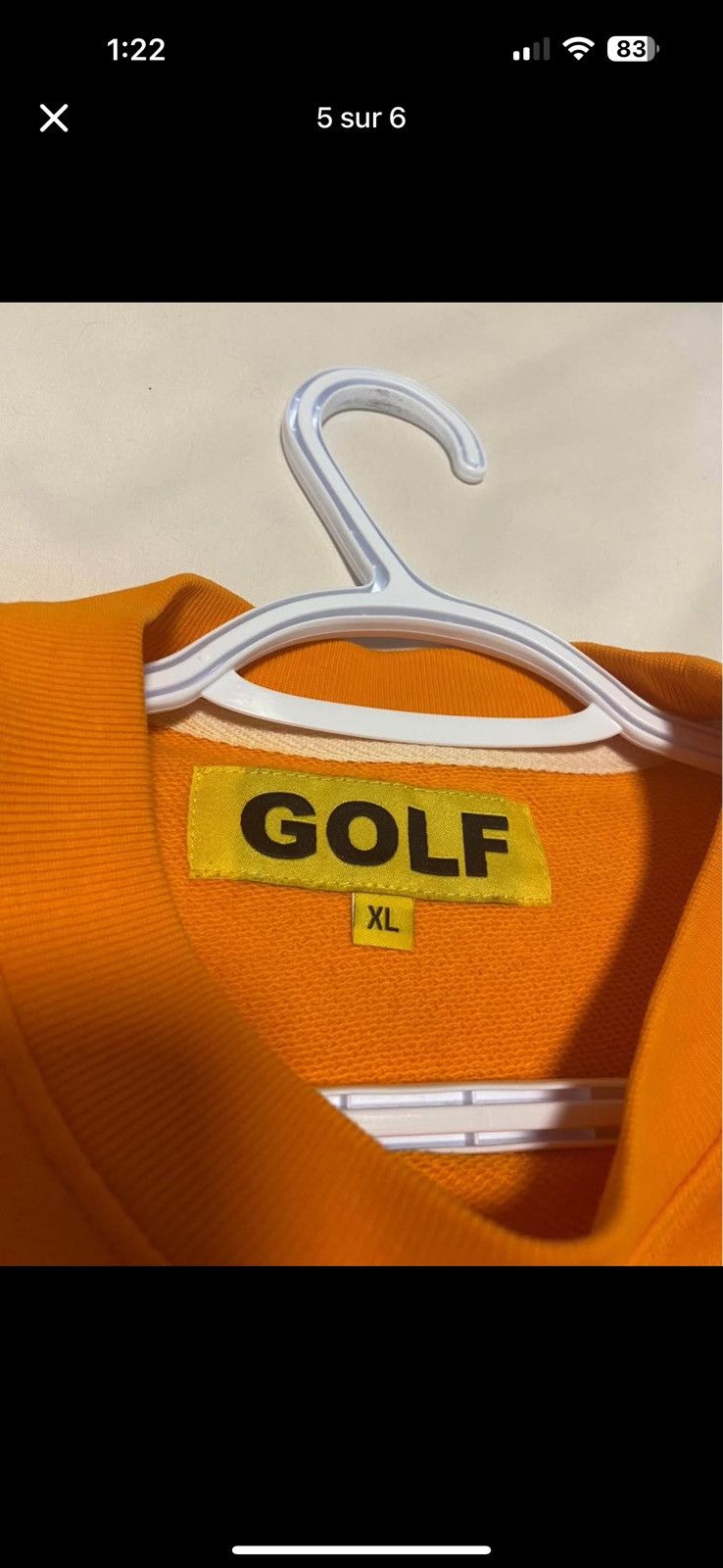 Golf Wang Golf wang crewneck orange Size US XL / EU 56 / 4 - 5 Thumbnail