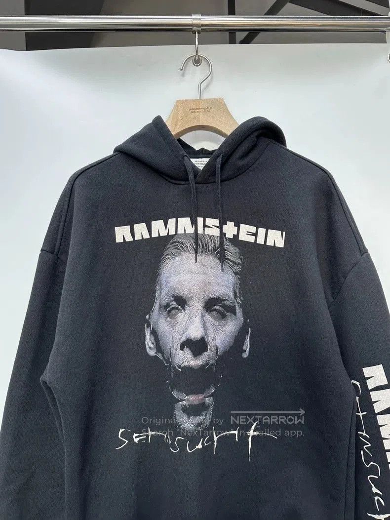 Vetements ramstein graphic print black hoodie. Size US M / EU 48-50 / 2 - 2 Thumbnail