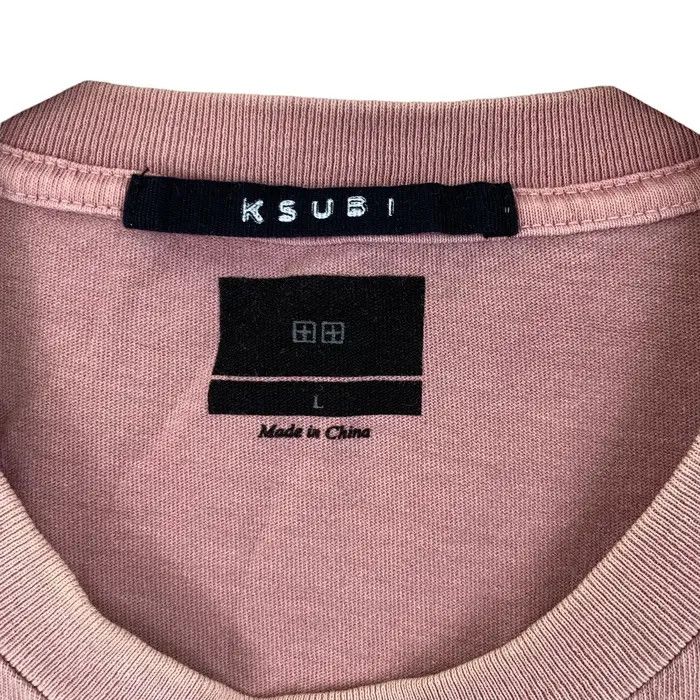 Ksubi Vintage KSUBI ART Natural Sun Faded Dye Logo Tee Shirt Top Size US L / EU 52-54 / 3 - 6 Thumbnail