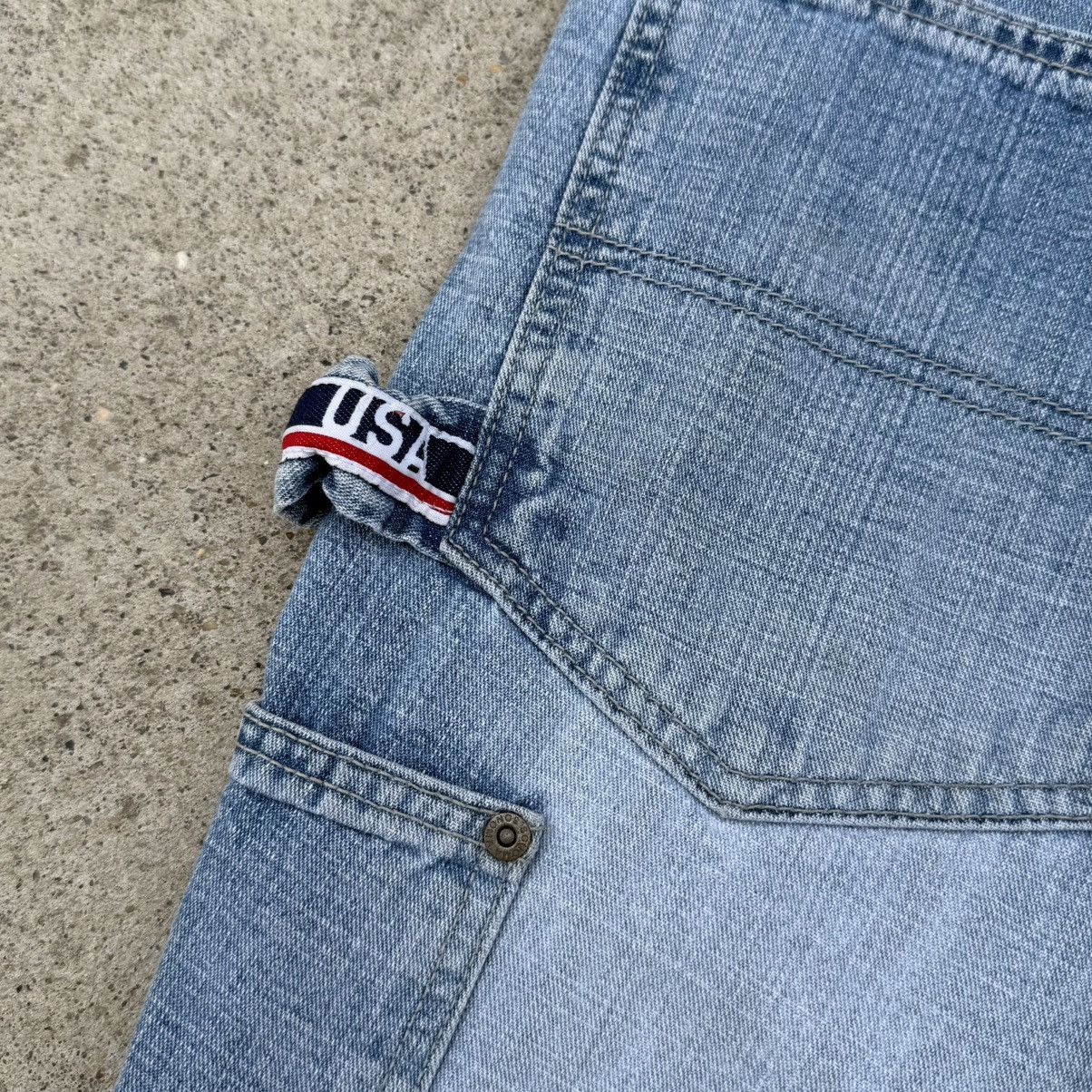 Sonoma × Vintage Vintage Y2K Sonoma Jeans Men’s Rap Denim Baggy Shorts Size US 34 / EU 50 - 8 Thumbnail