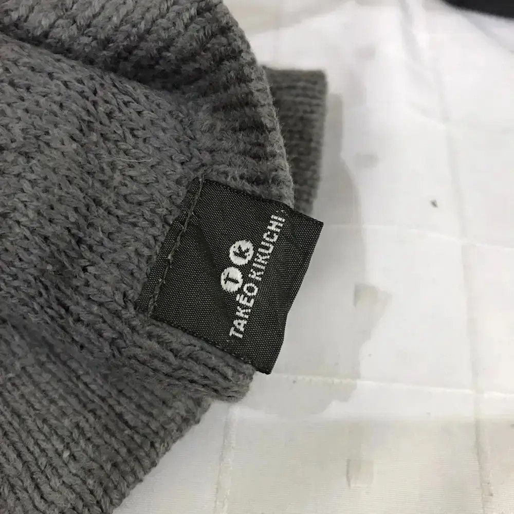 Japanese Brand × Takeo Kikuchi Takeo Kikuchi Stripe Design Beanie Hat Size ONE SIZE - 5 Thumbnail
