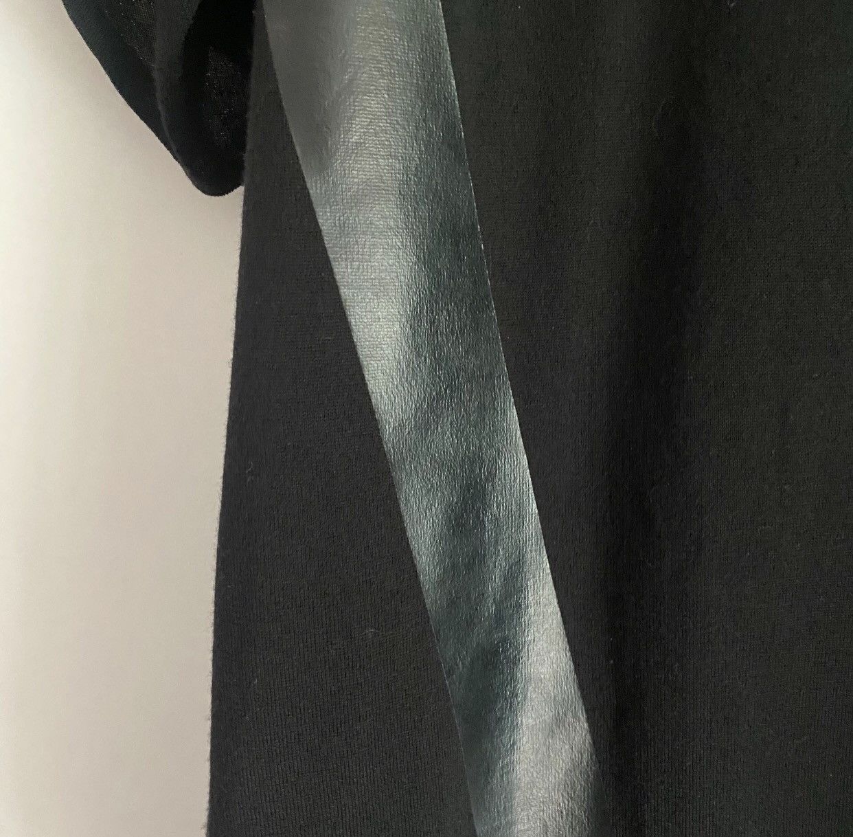 Raf Simons Raf Simons Templa 2019 Autumn/Winter Black Wool T-shirt Size US S / EU 44-46 / 1 - 5 Thumbnail