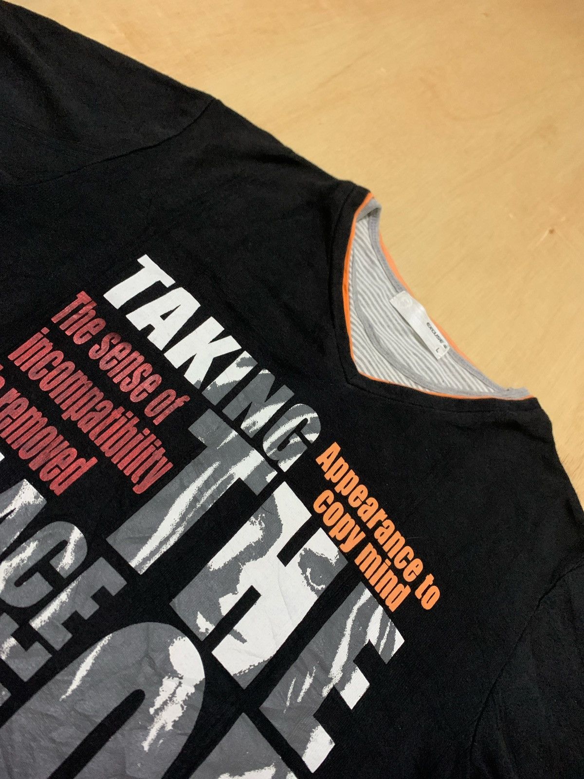Hysteric Glamour × If Six Was Nine × Japanese Brand Y2k Excuse Hysteric Glamour Style Tshirt Size US L / EU 52-54 / 3 - 5 Thumbnail