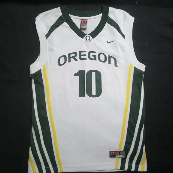 Nike Nike Oregon Ducks Women Basketball Jersey #10 Size L / US 10 / IT 46 - 1 Thumbnail