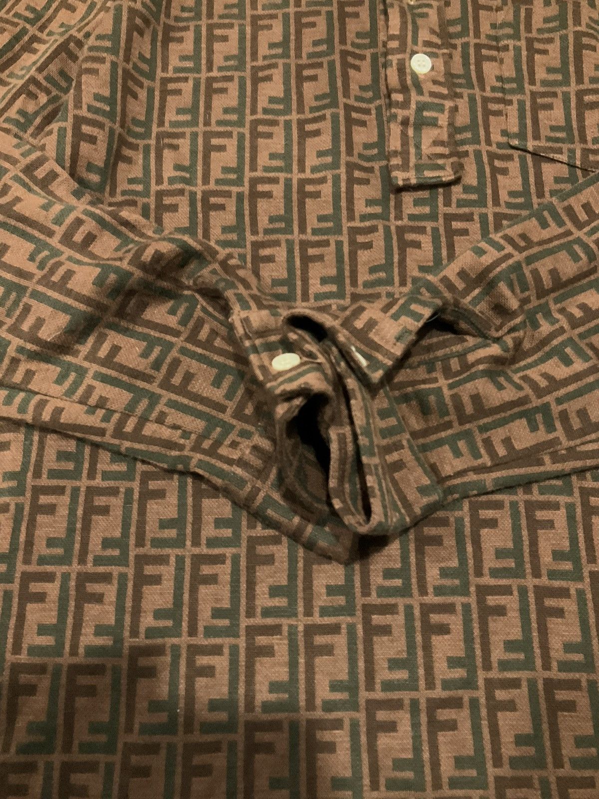 Japanese Brand Shirt Button Up Long Sleeve Vi-Knit Full F Size US M / EU 48-50 / 2 - 3 Thumbnail