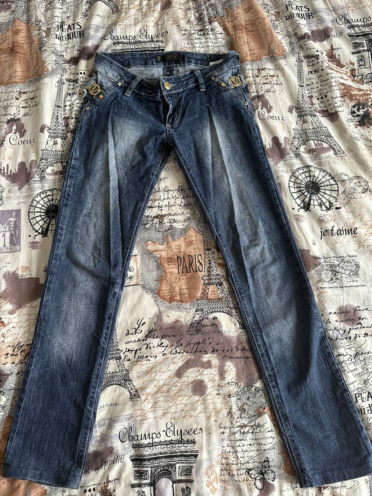 Versace × Vintage Versace Jeans Vintage Size 27" / US 4 / IT 40 - 2 Thumbnail