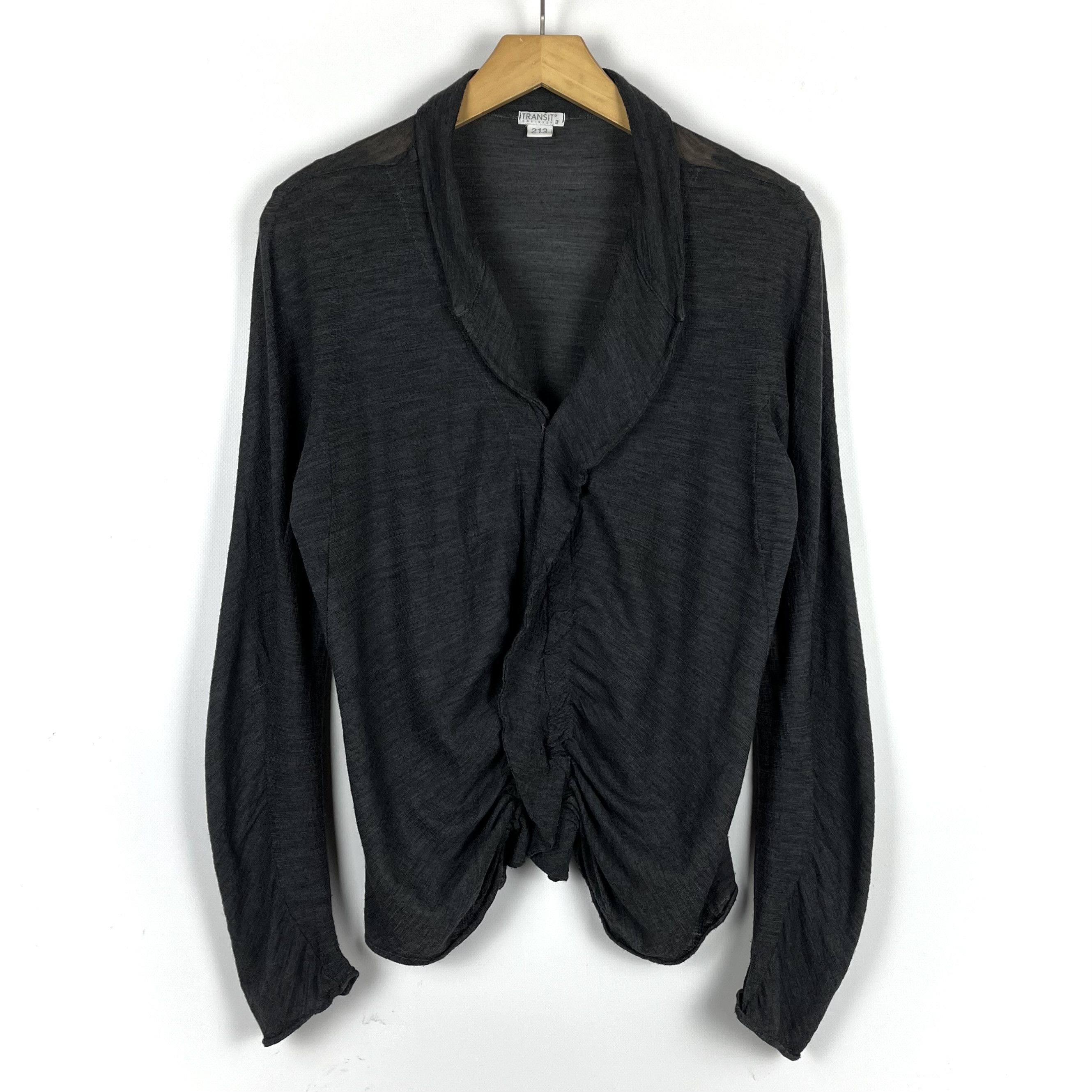 Transit Ladies Transit Par-Such Avant-Garde Cardigan Sweater Size M / US 6-8 / IT 42-44 - 1 Thumbnail