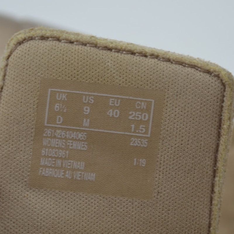 Clarks Cloudsteppers Clarks Size 9 June Tide Gold Metallic Slides Size US 9 / IT 39 - 2 Thumbnail