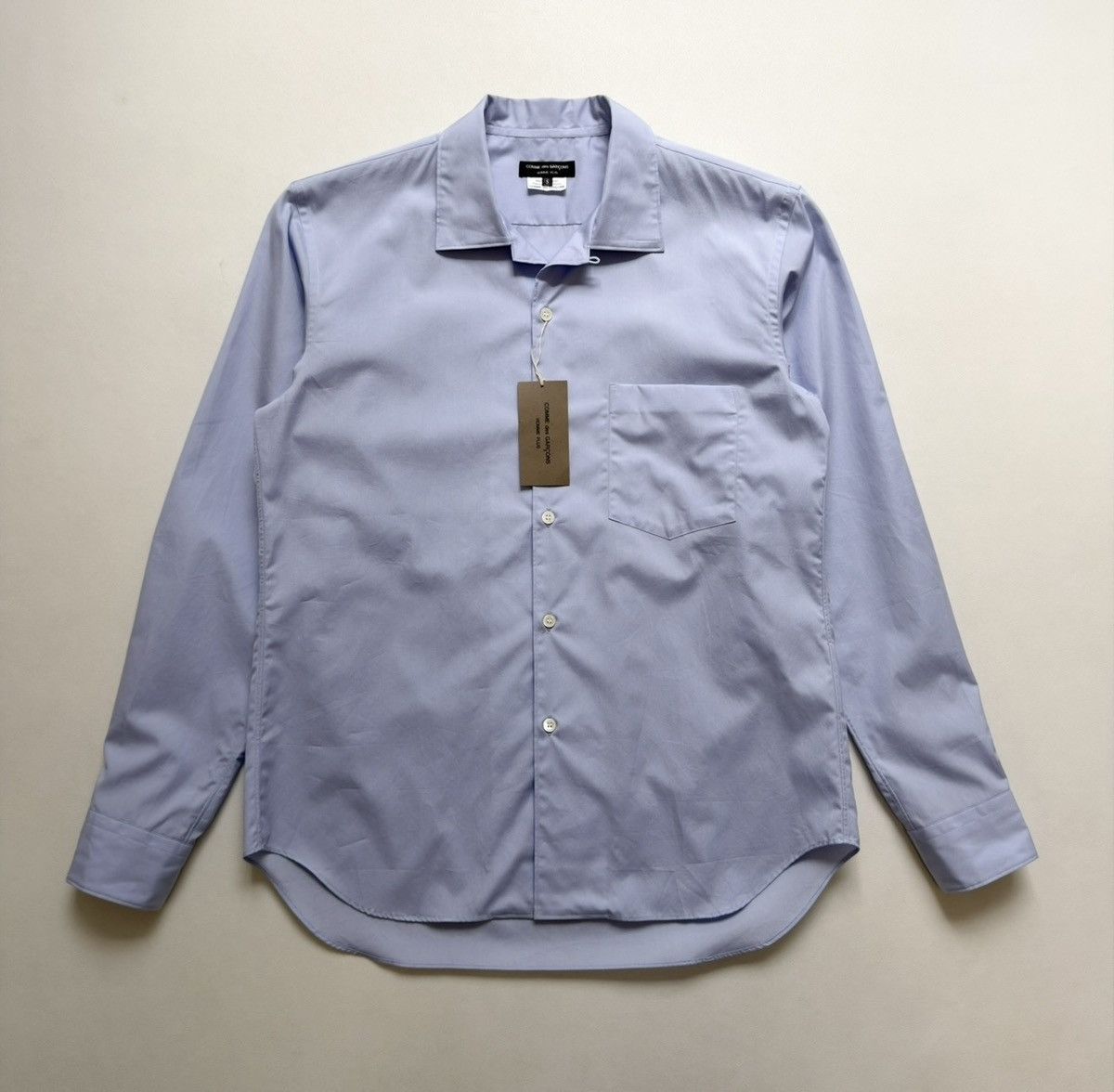Comme des Garcons S/S 17 ‘Violet Blue’ Long Sleeve Shirt Size US S / EU 44-46 / 1 - 2 Thumbnail