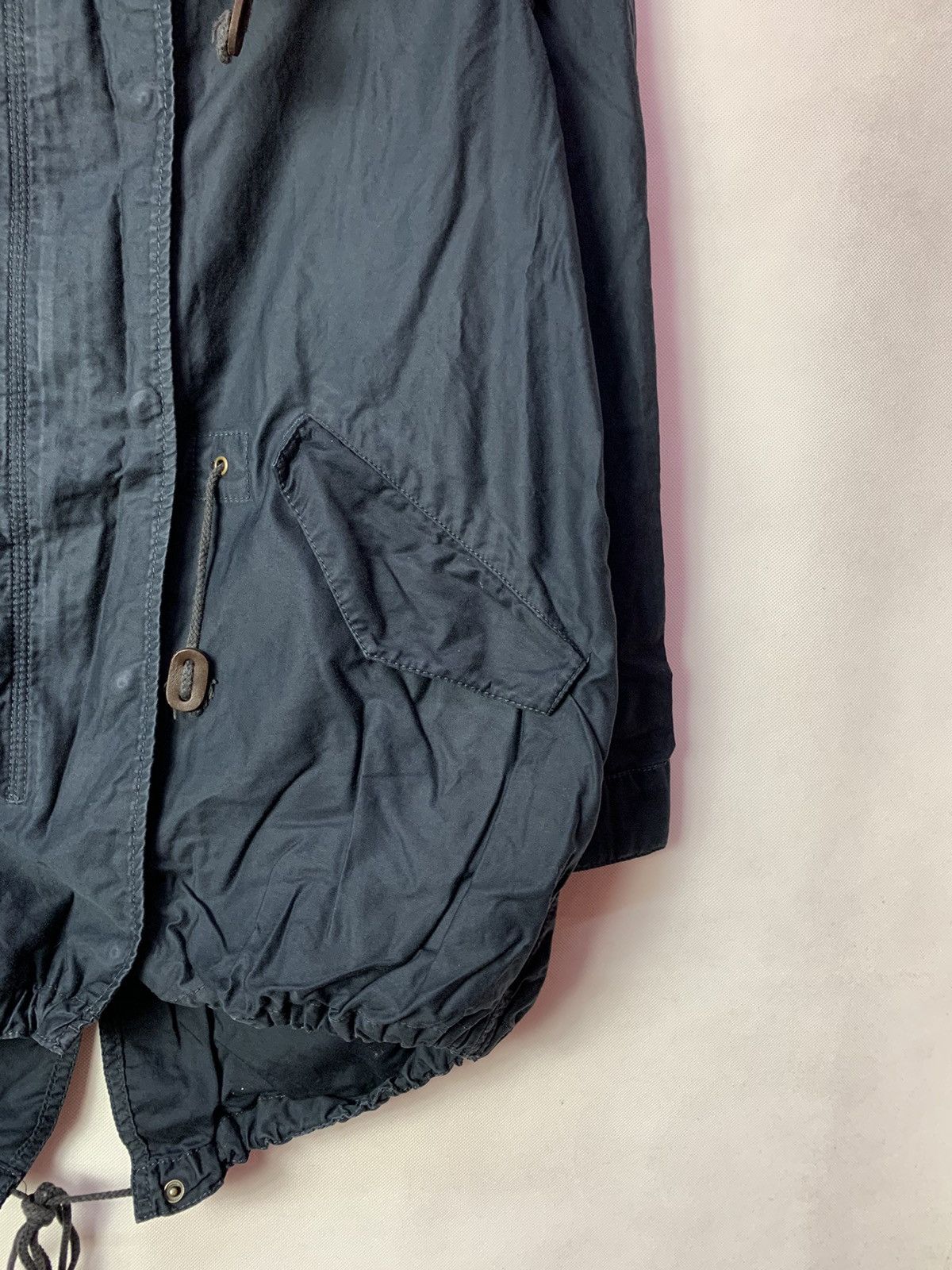 ADAM ET ROPE Steals! Adam Et Rope Navy Fishtail Parka Size US S / EU 44-46 / 1 - 4 Thumbnail