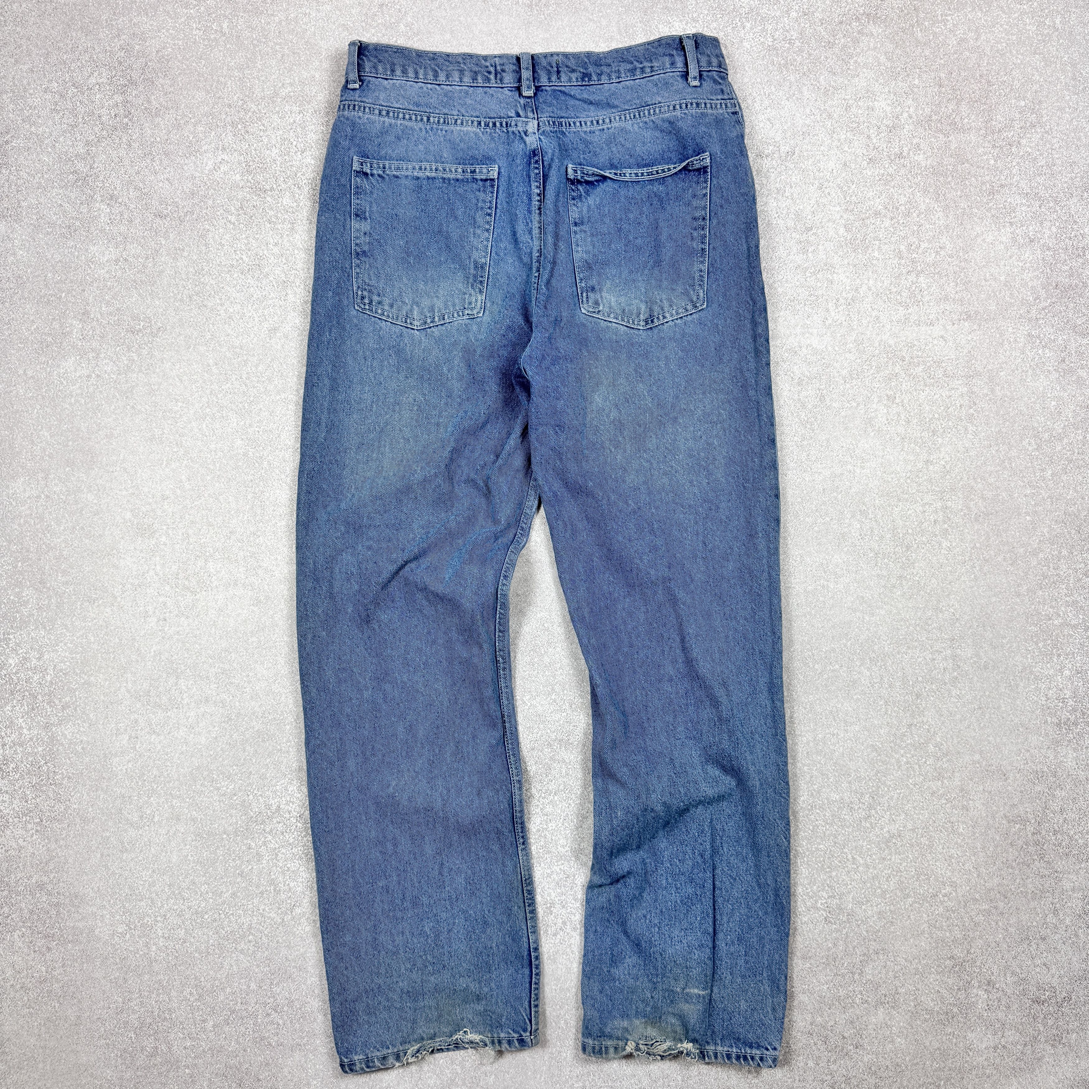 Other Moremoney distressed blue jeans straight fit size 28 / S Size US 28 / EU 44 - 2 Thumbnail