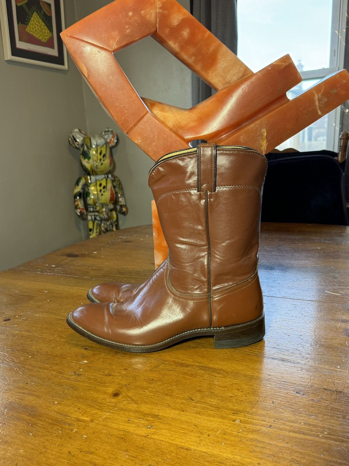 Vintage × Wrangler Vintage Wrangler Cowboy Boots Sz 12 Size US 11 / EU 44 - 1 Thumbnail