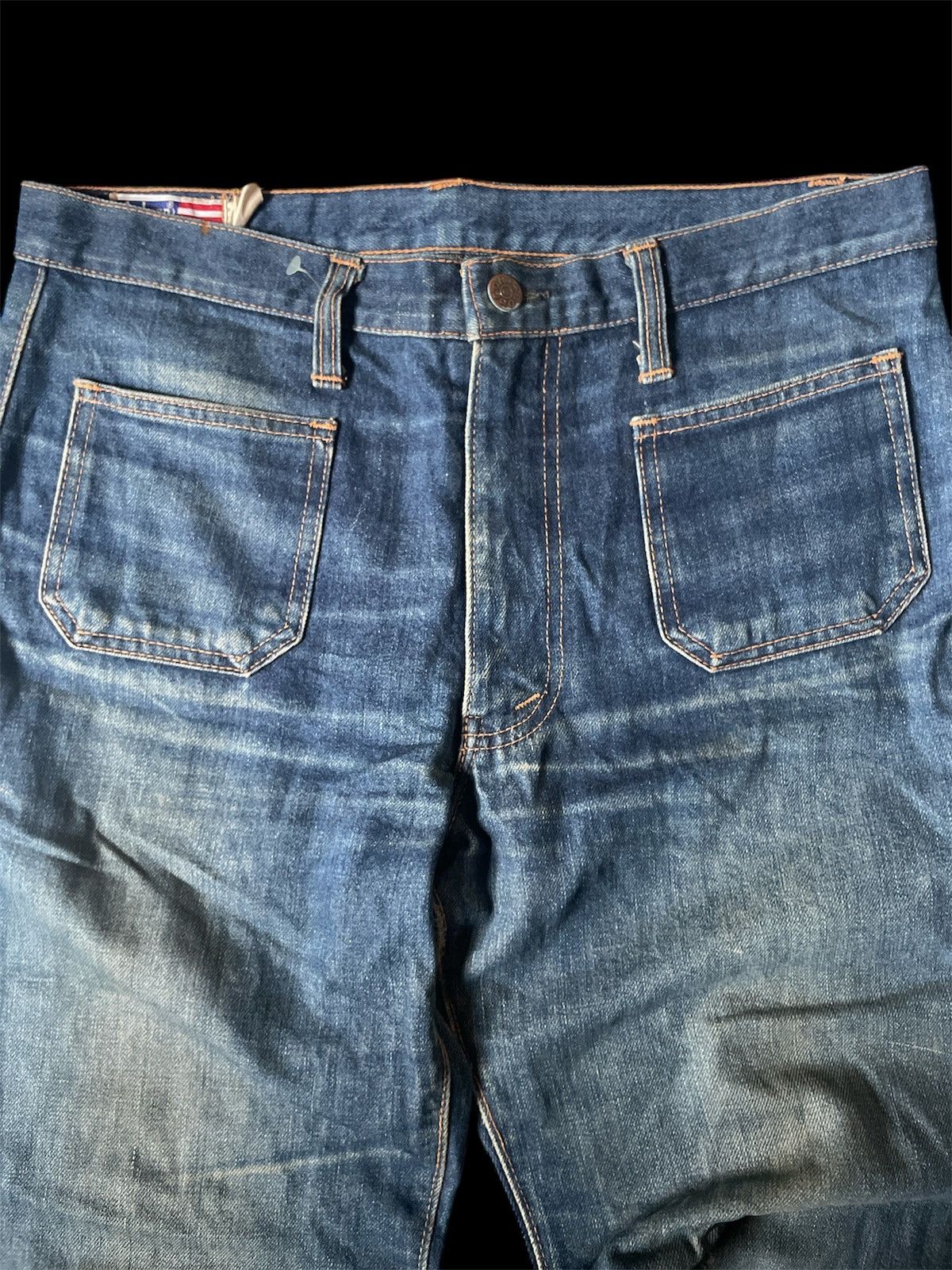 Japanese Brand × Vintage Vintage 80s Bobson Bootcut Flared Jean Size US 34 / EU 50 - 2 Thumbnail
