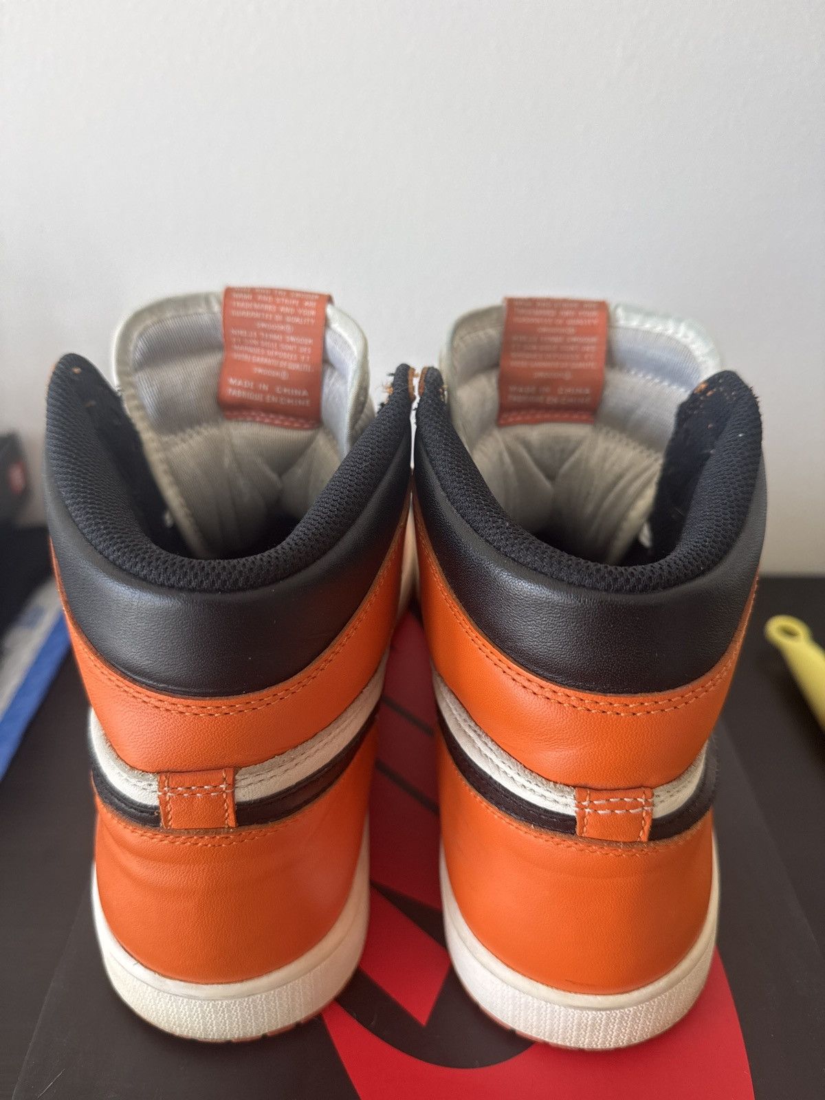 Jordan Brand Jordan 1 x Reverse Shattered Backboard Size US 12 / EU 45 - 7 Thumbnail