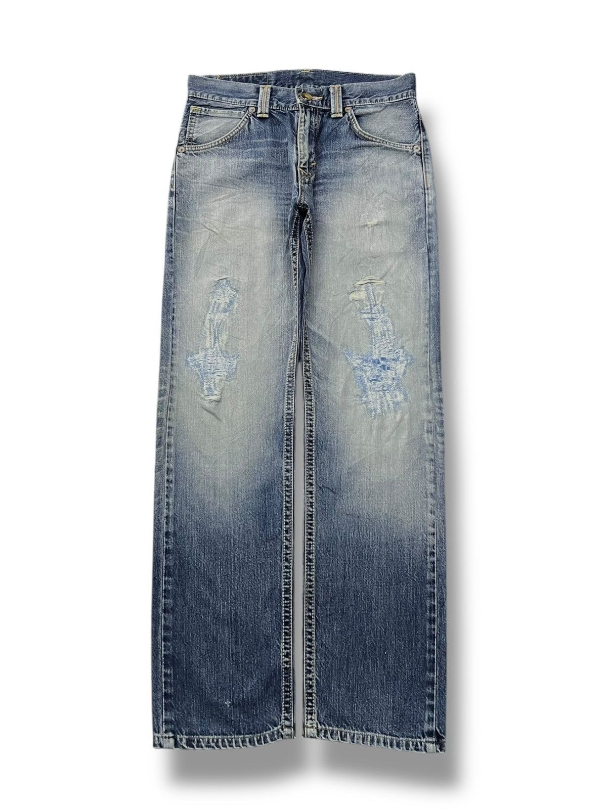 Edwin Vintage Edwin 483 XVS Exclusive Japan - Distressed Denim Size US 32 / EU 48 - 2 Thumbnail