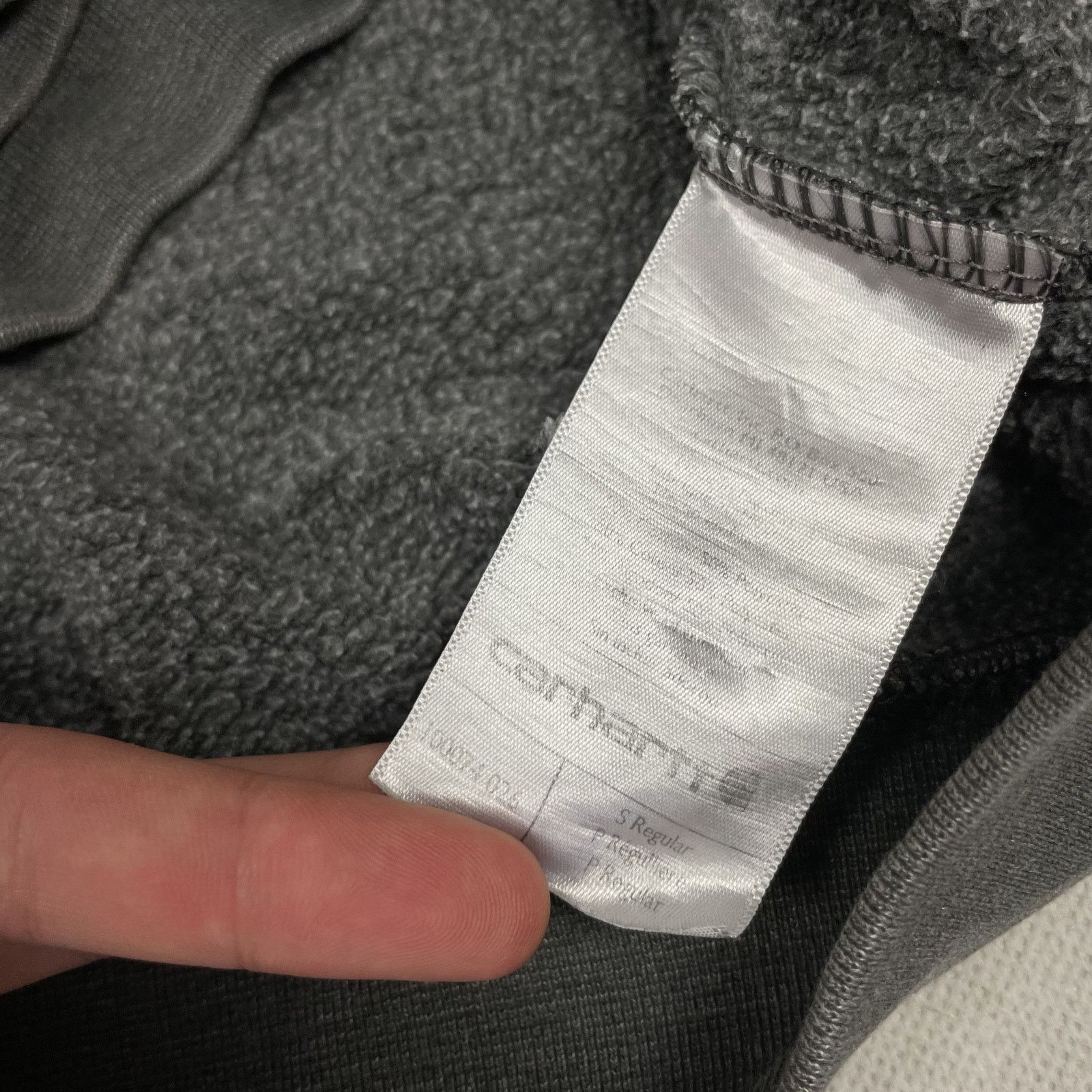 Carhartt Carhartt Men's Gray Midweight Logo Graphic Sweatshirt Small Size US S / EU 44-46 / 1 - 11 Thumbnail