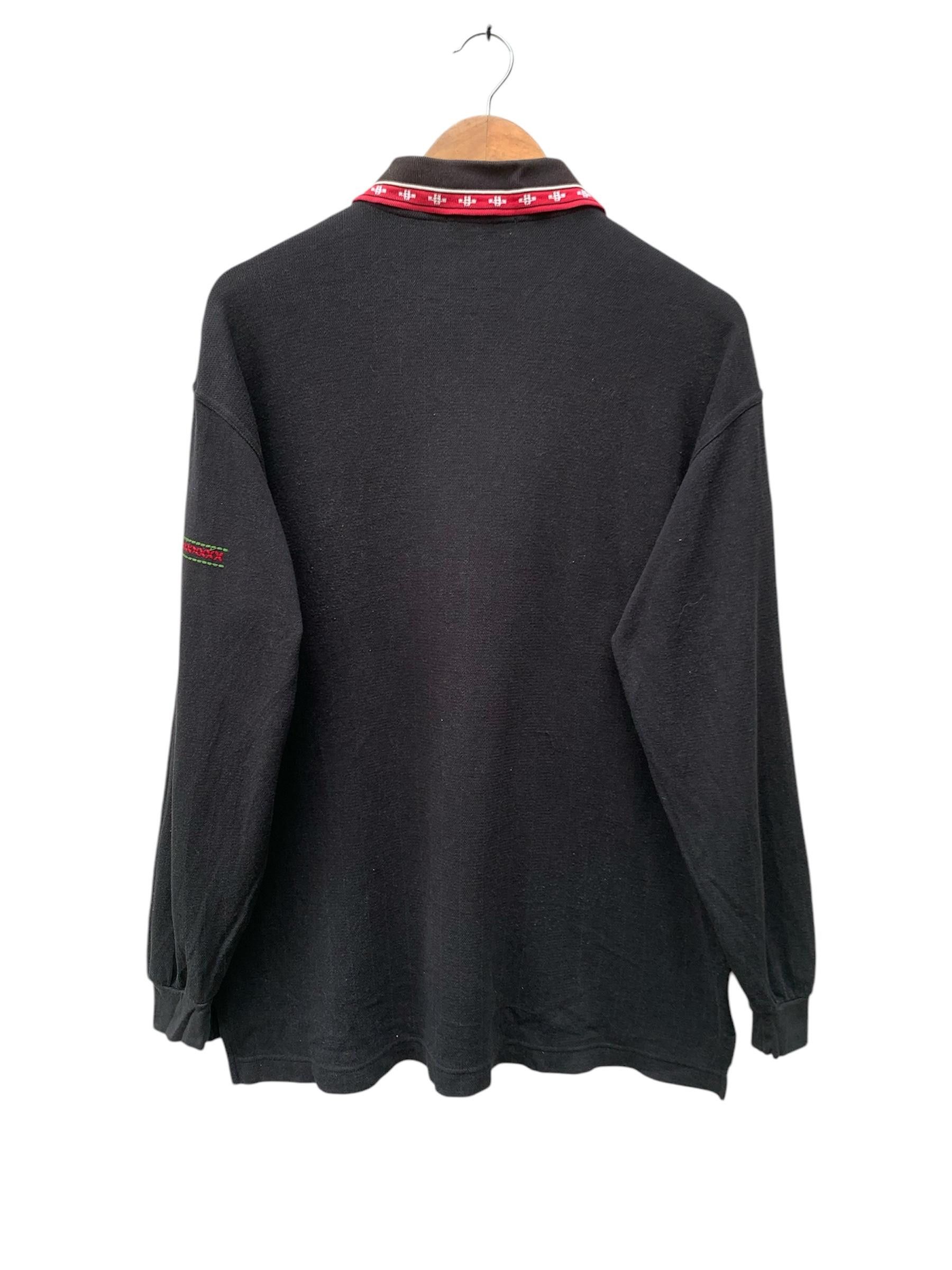 Kenzo Vintage Kenzo Golf Embroidery Long Sleeve Polos Size US M / EU 48-50 / 2 - 3 Thumbnail