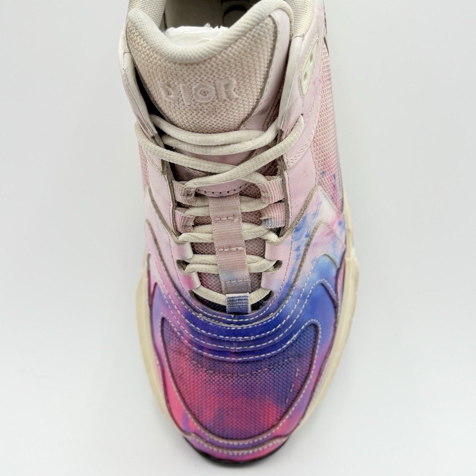 Dior Size 40 (7 US) - Christian Dior CD1 ' Tie Dye Pink Blue ' Size US 7 / EU 40 - 11 Thumbnail