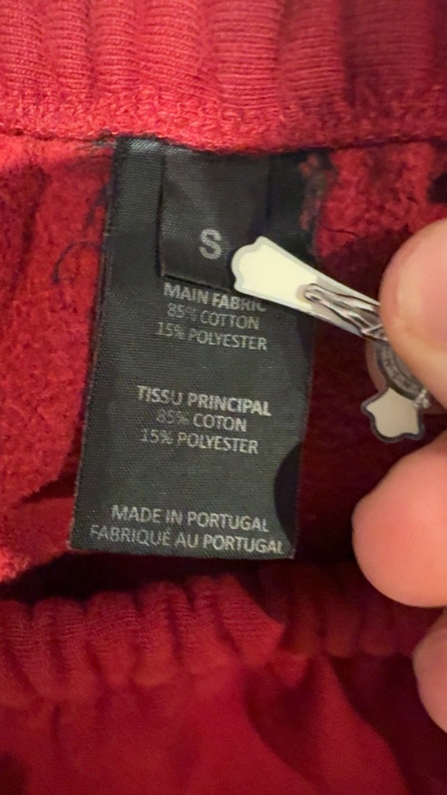 Vetements Vetements Spellout Logo Sweatpants Red Size US 30 / EU 46 - 4 Thumbnail