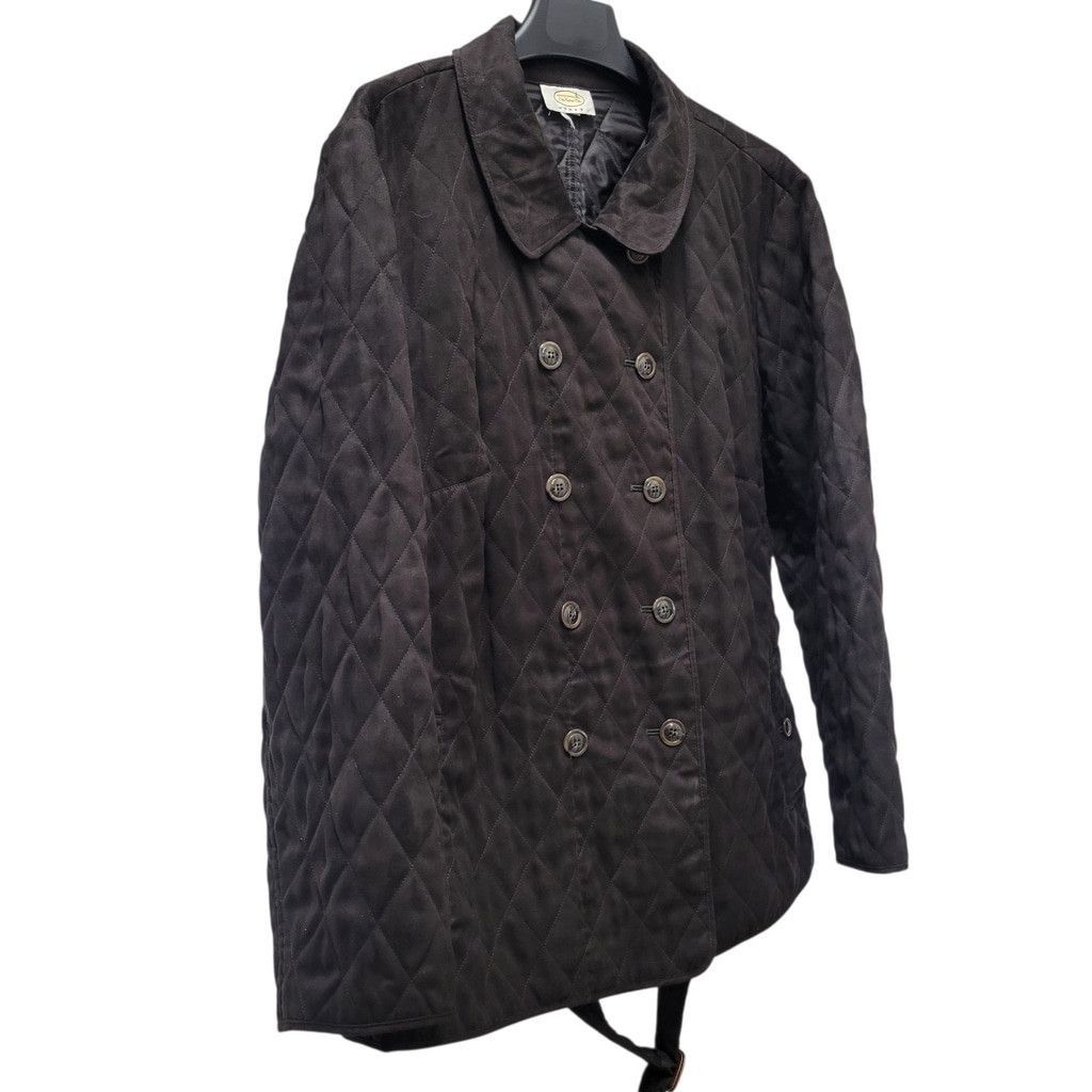 Talbots Talbots Woman DoubleBreast Quilt Belted Side Vent Jacket XXL Size XXL / US 16-18 / IT 52-54 - 5 Thumbnail