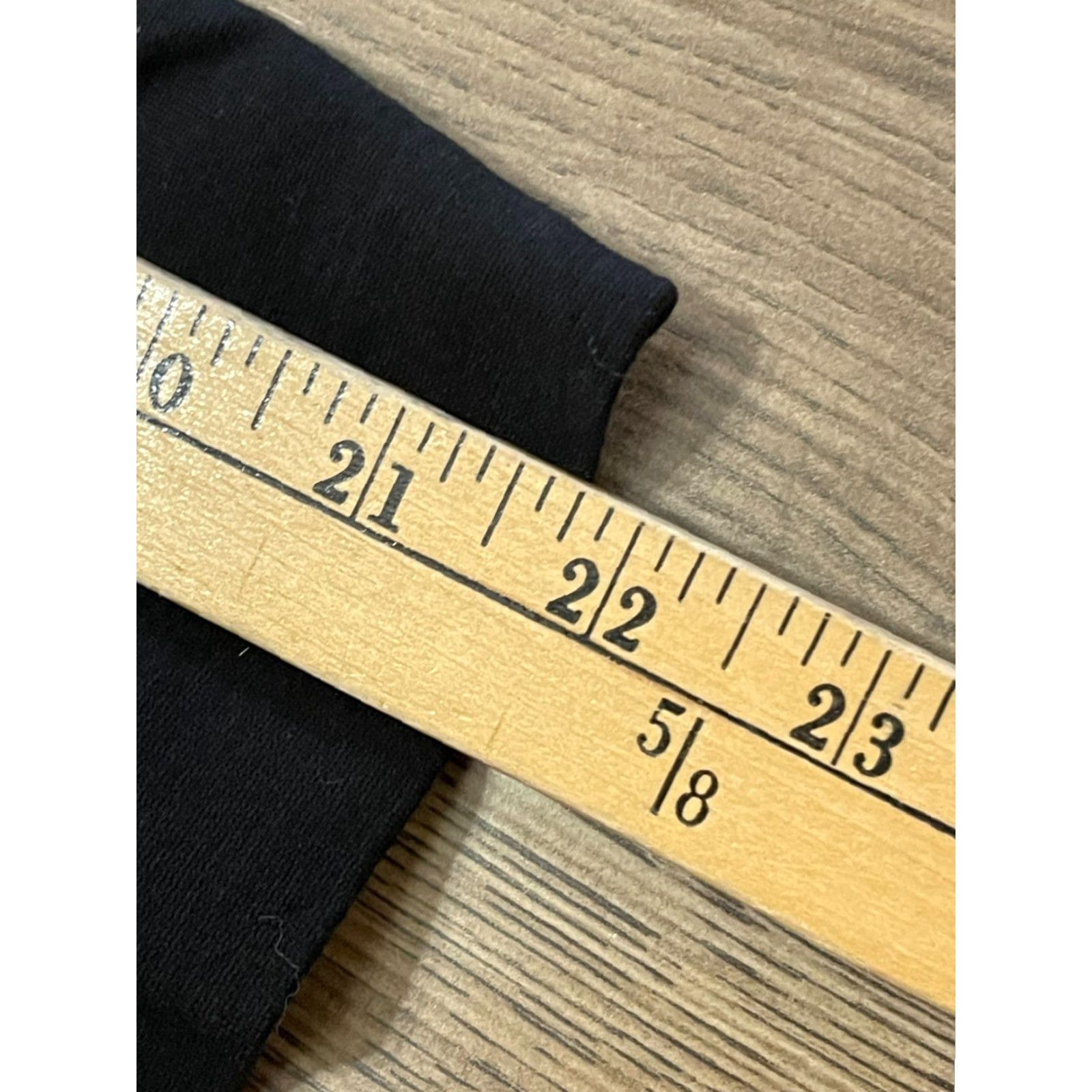 Talbots Talbots Skirt Women's Size 8 Black Side Zip Buttons on Front Size 30" / US 8 / IT 44 - 6 Thumbnail