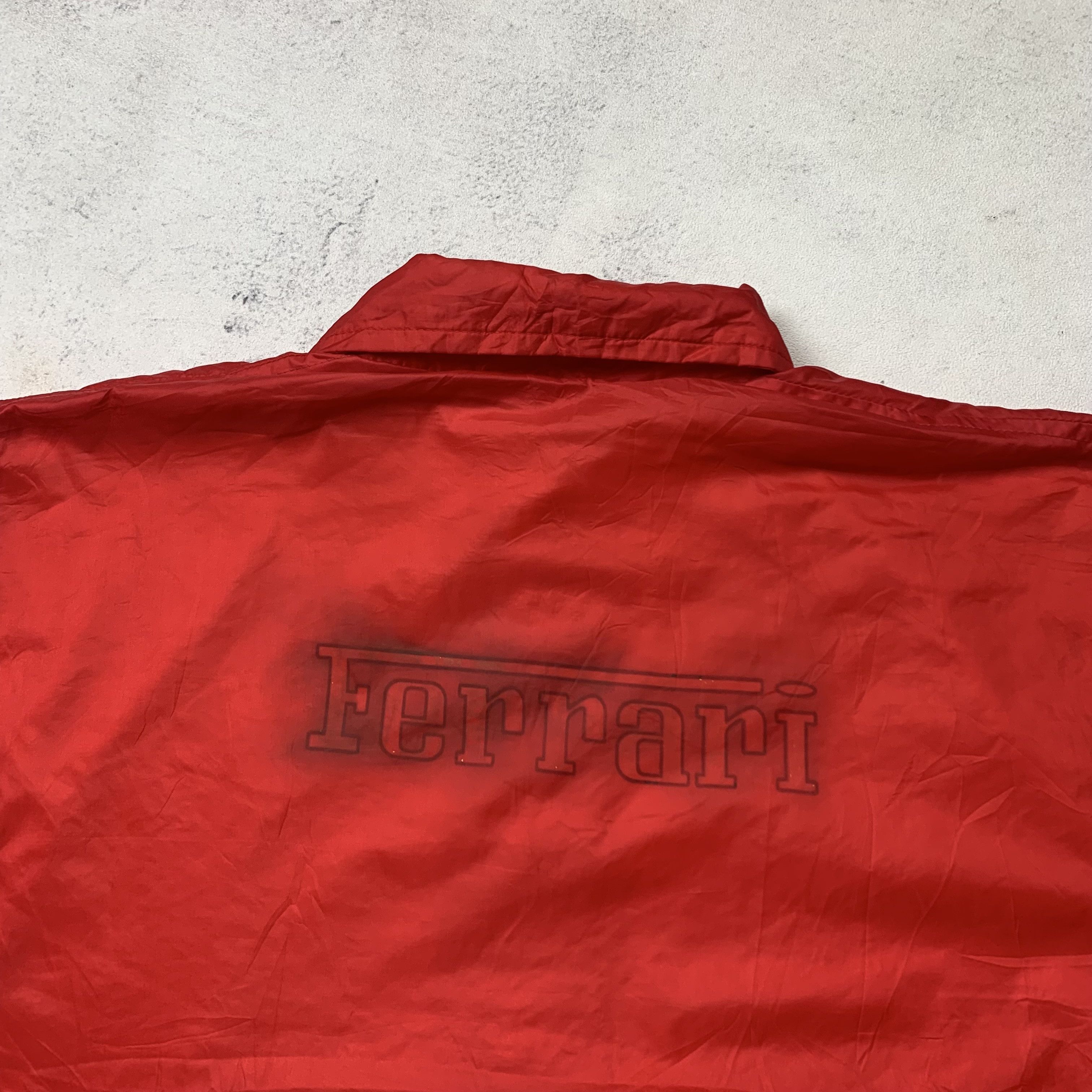 Ferrari Vintage Ferrari Windbreaker Jacket Size US L / EU 52-54 / 3 - 5 Thumbnail