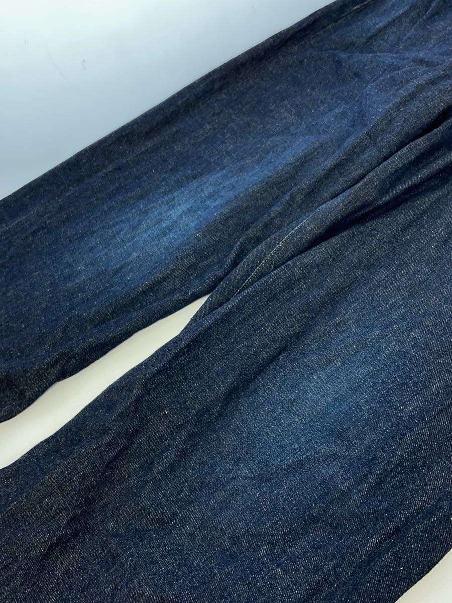 Taiga Takahashi Cotton Denim Trousers C. 1920s Damaged Indigo Size US 32 / EU 48 - 8 Thumbnail