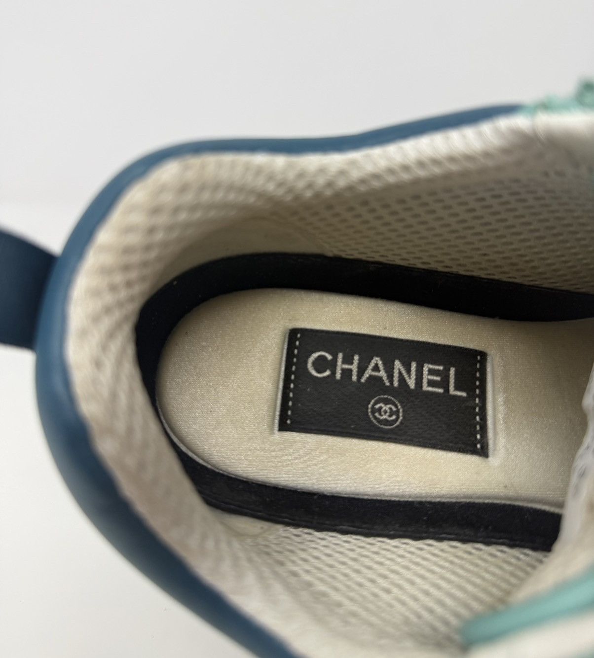 Chanel Chanel Tweed CC Low Top Trainer Sneaker Size US 9 / IT 39 - 8 Thumbnail