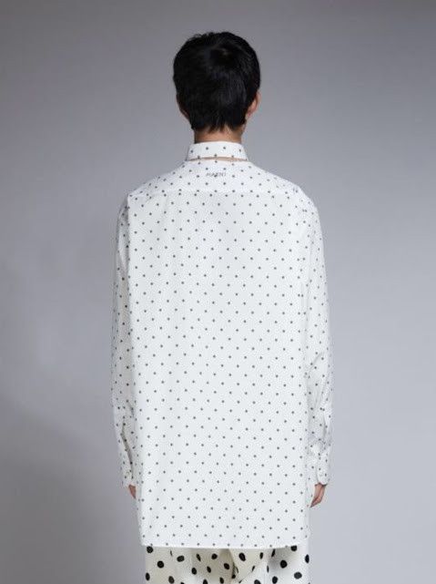 Marni o1w1db10824 Polka Dots Shirt in White Size US S / EU 44-46 / 1 - 3 Thumbnail