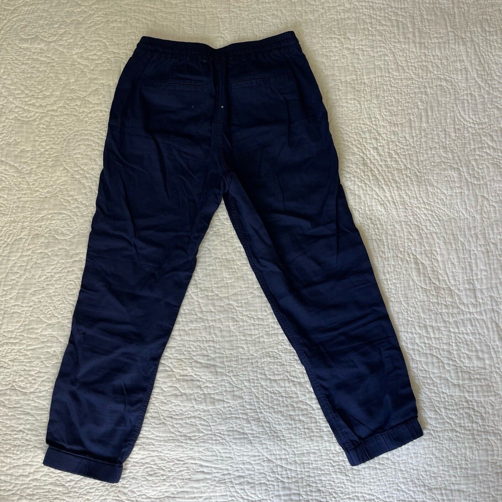 J.Crew J. Crew Point Sur Womens Seaside Pants Blue pull linen elast Size 26" / US 2 / IT 38 - 7 Thumbnail