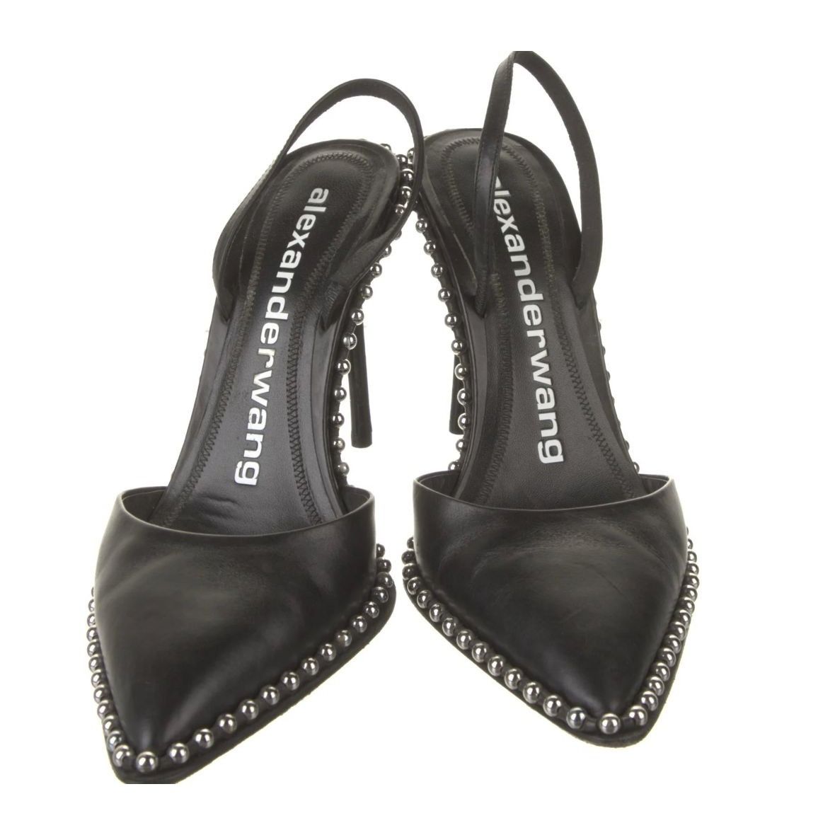 Alexander Wang ALEXANDER WANG Leather Slingback Pumps 8.5 Size US 8.5 / IT 38.5 - 3 Thumbnail