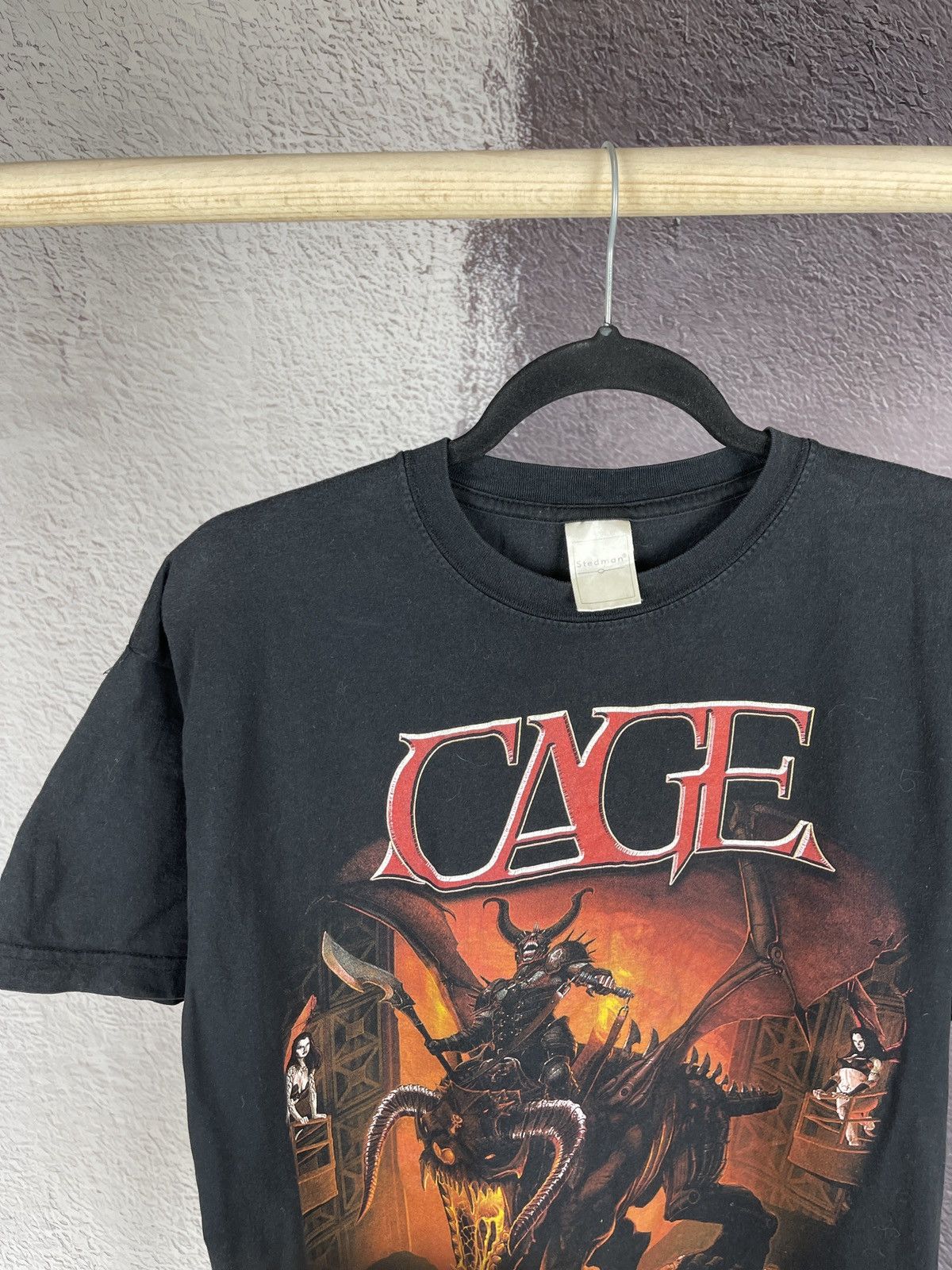 Band Tees × Vintage Cage Science of Annihilation metal band tee shirt vintage Size US L / EU 52-54 / 3 - 4 Thumbnail
