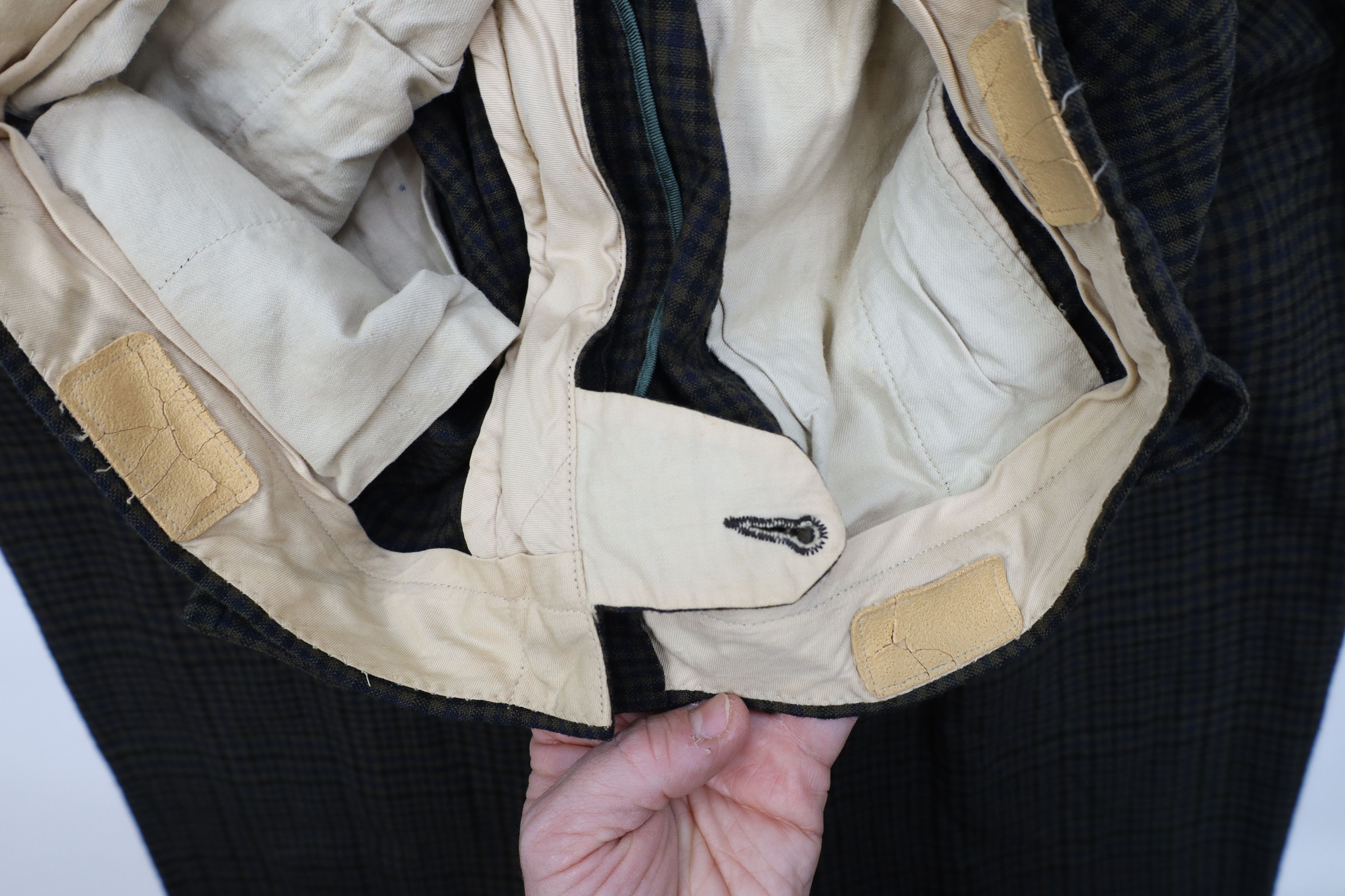 Vintage Vintage 50s Streetwear Flannel Wool Knit Wide Leg Pants USA Size US 34 / EU 50 - 8 Thumbnail